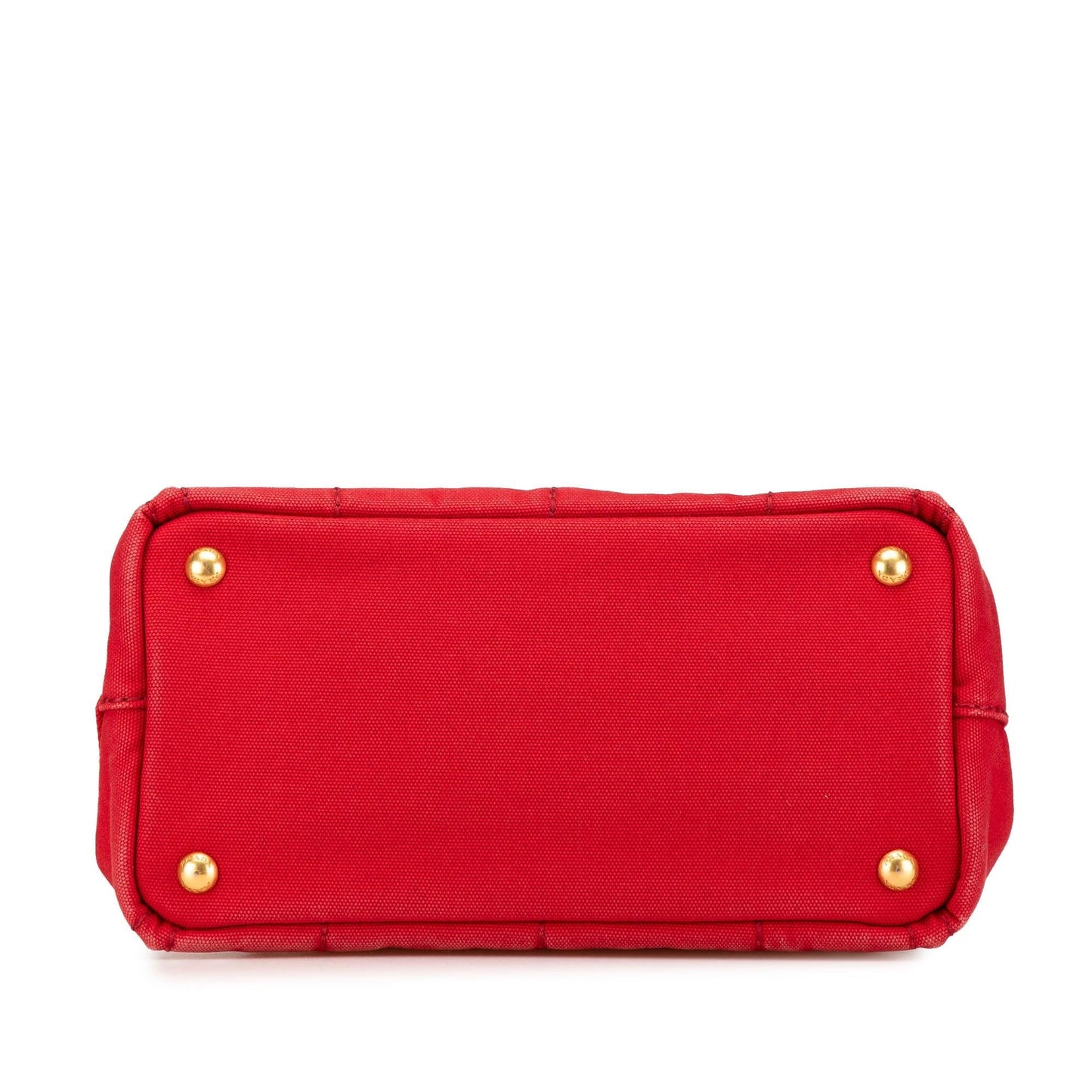 Prada Small Canvas Canapa Logo Satchel