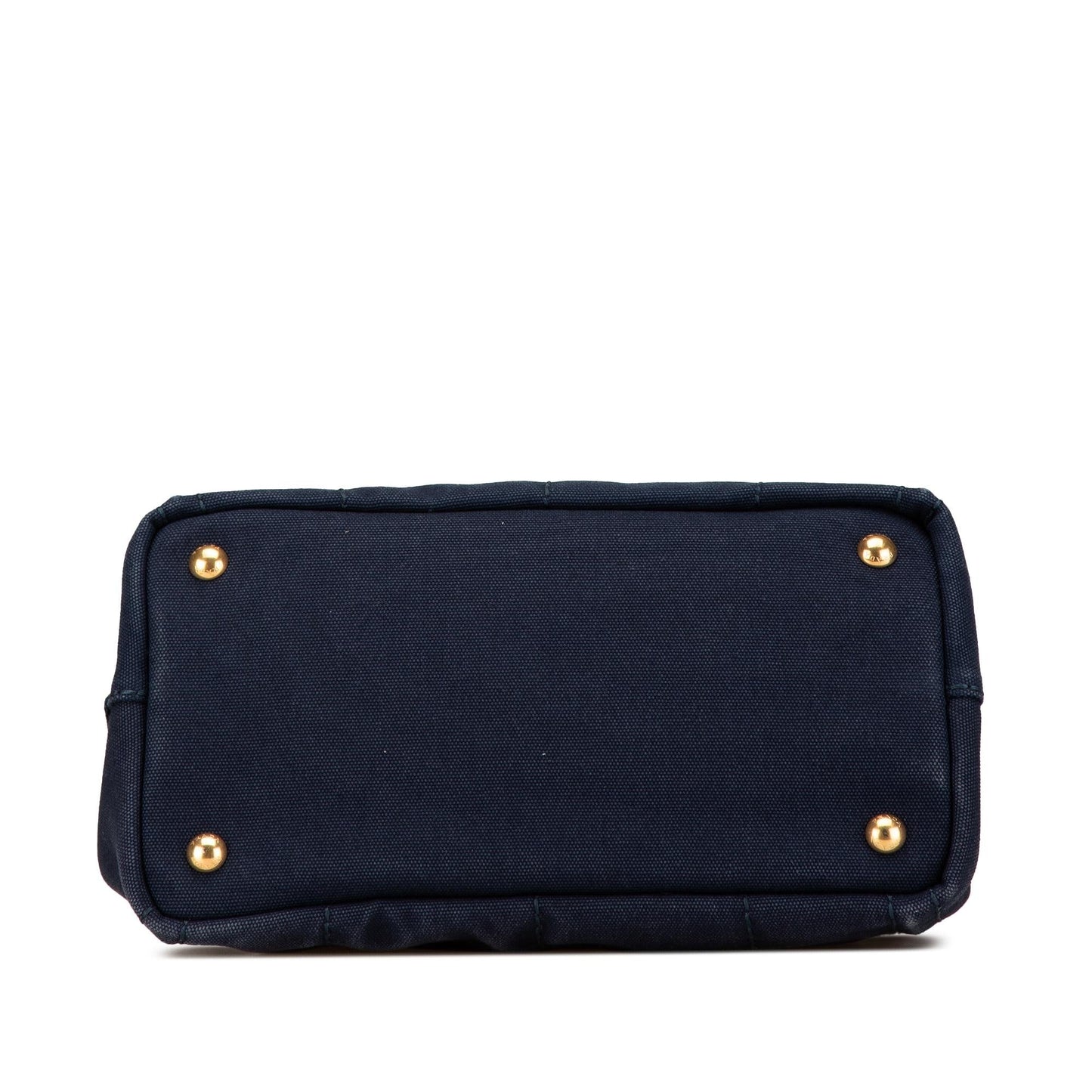 Prada Small Canvas Canapa Logo Satchel