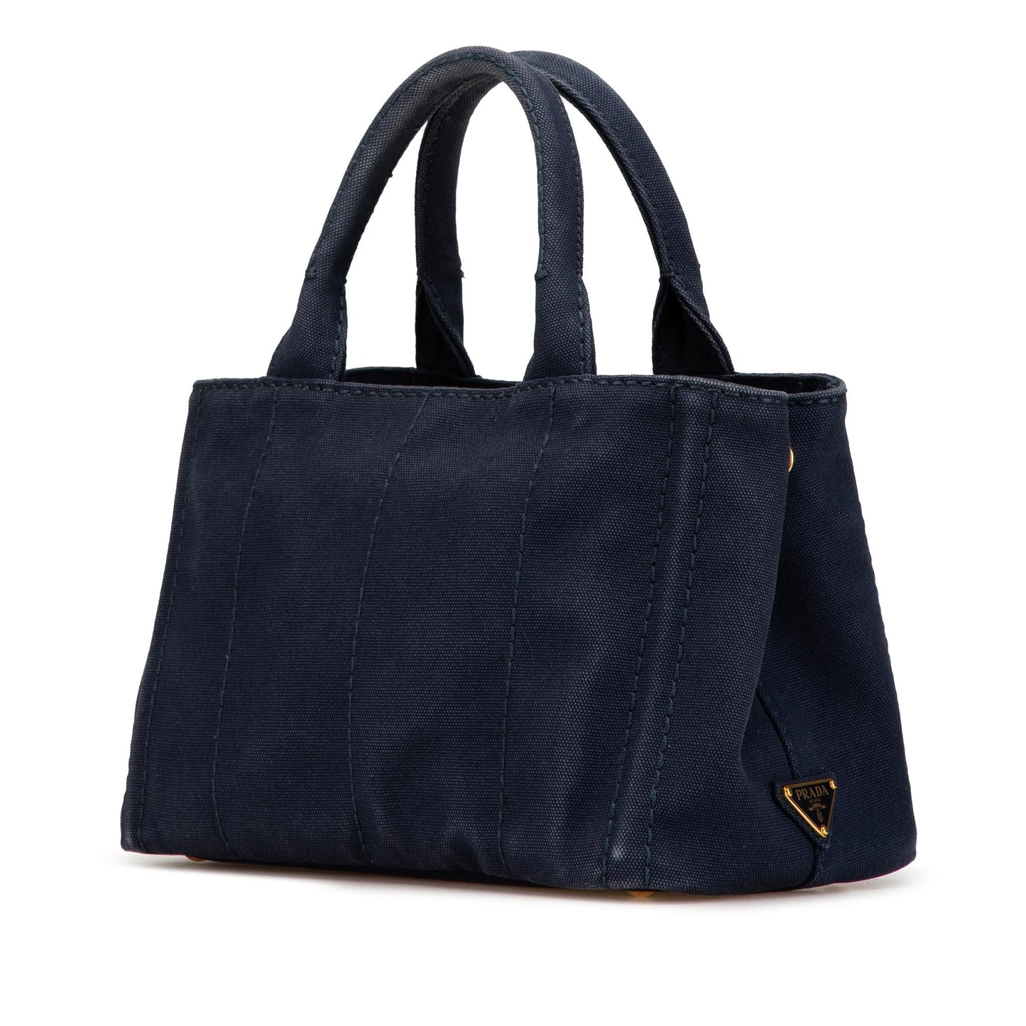 Prada Small Canvas Canapa Logo Satchel