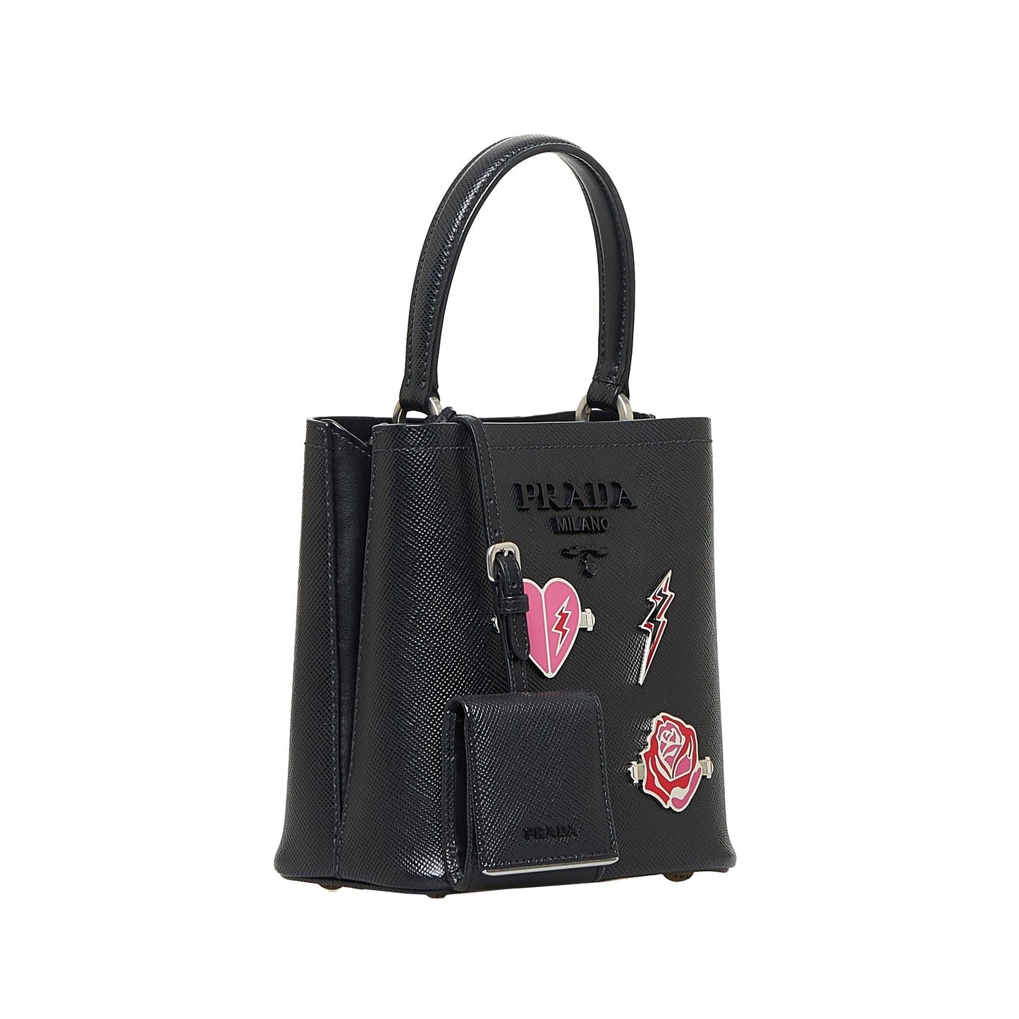 Prada Small Embellished Panier Bucket Bag (SHG-iymTek)