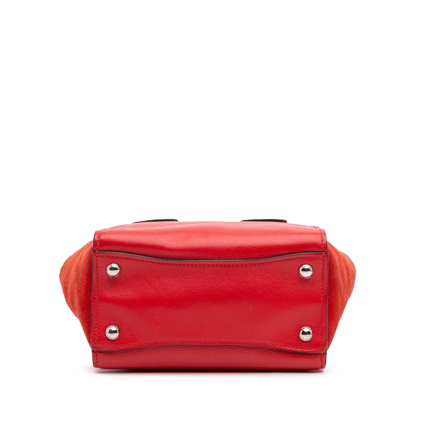 Prada Small Glace Calf Twin Pocket Satchel