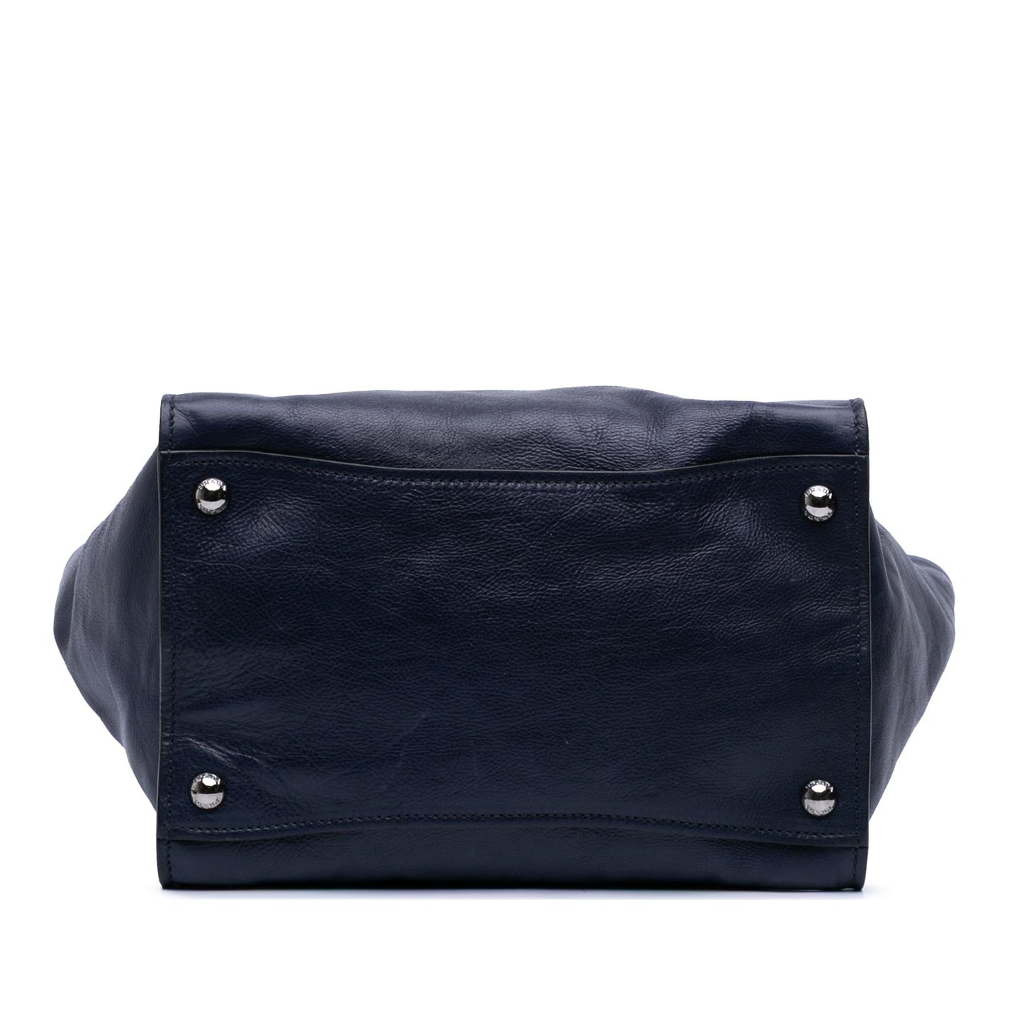 Prada Small Glace Calf Twin Pocket Satchel