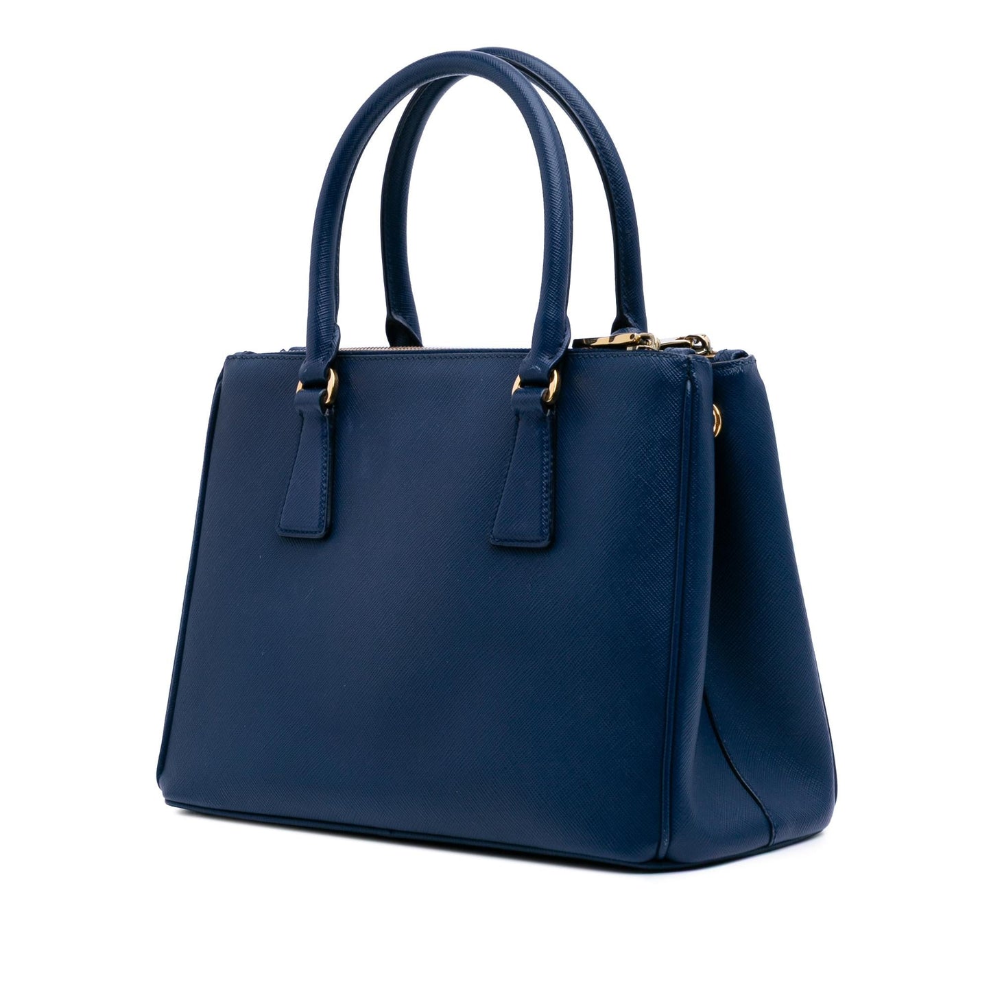Prada Small Saffiano Lux Galleria Double Zip Satchel