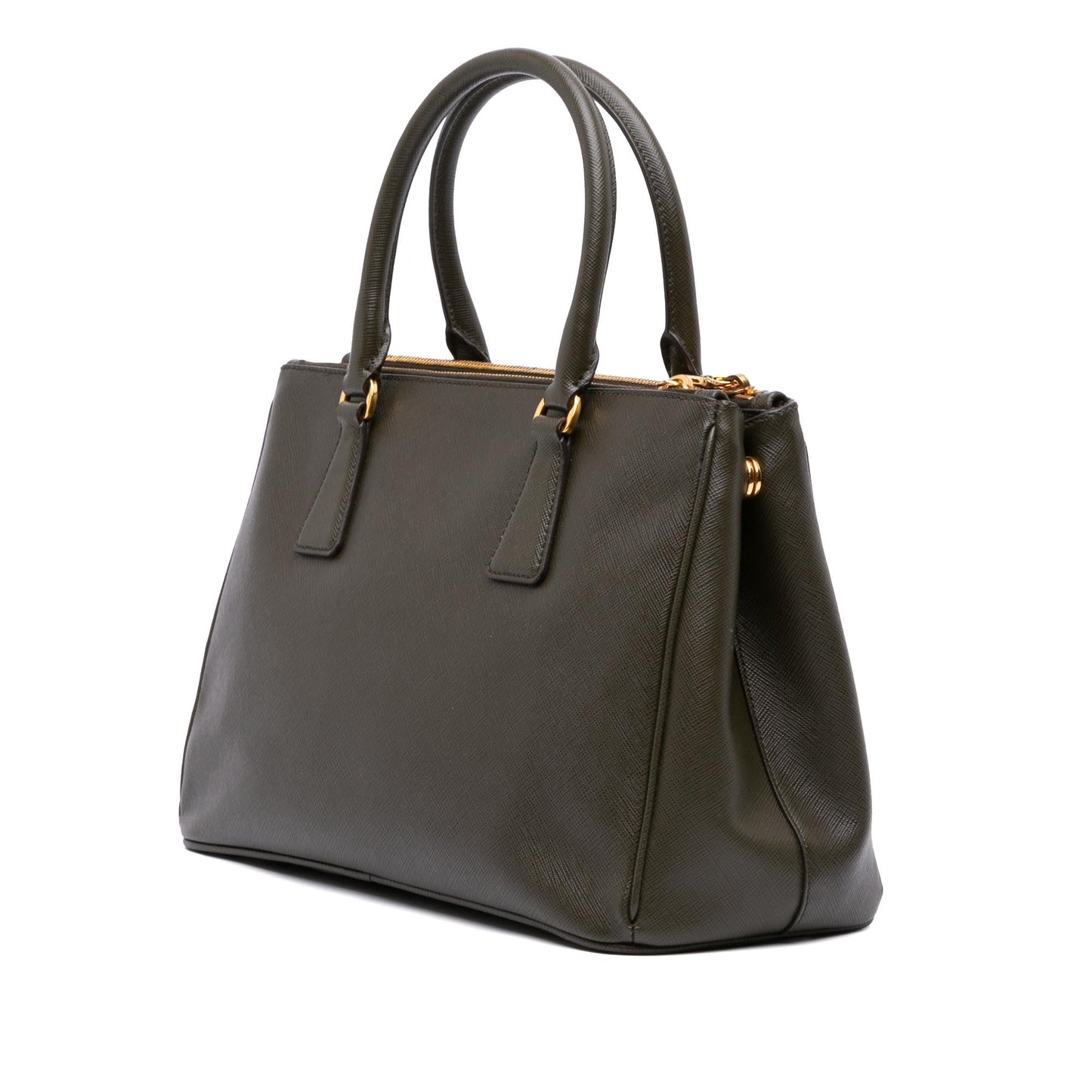 Prada Small Saffiano Lux Galleria Double Zip Satchel