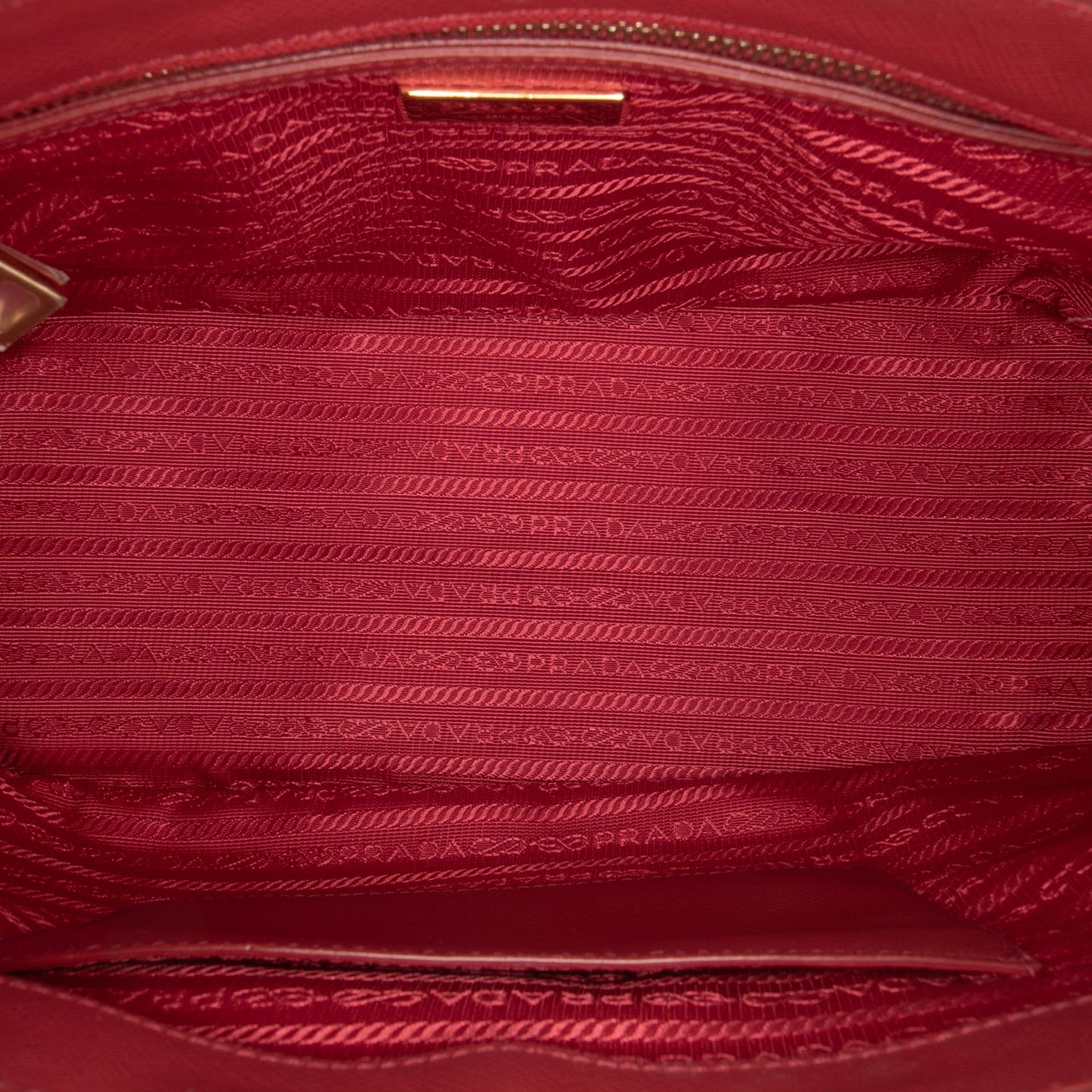 Prada Small Saffiano Lux Galleria Double Zip Satchel