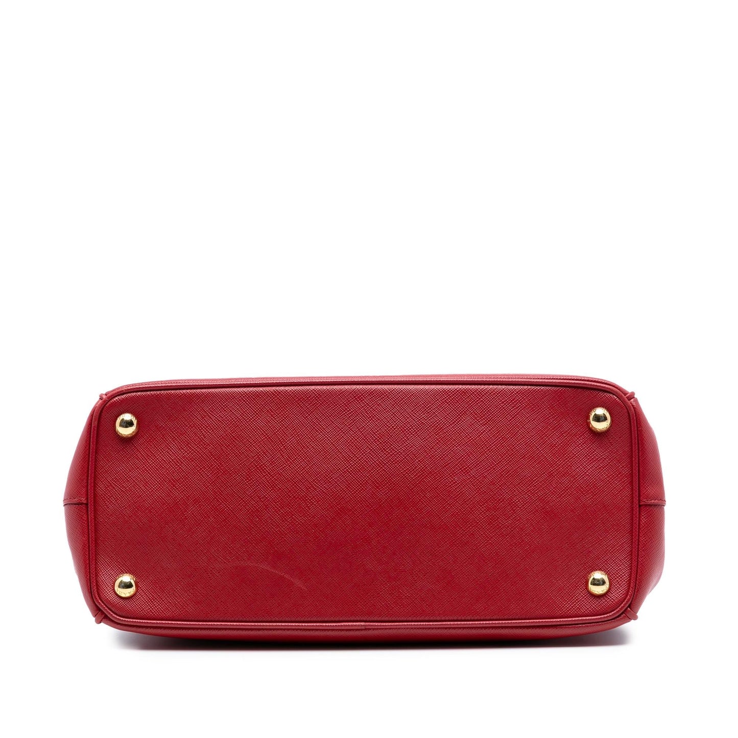 Prada Small Saffiano Lux Galleria Double Zip Satchel