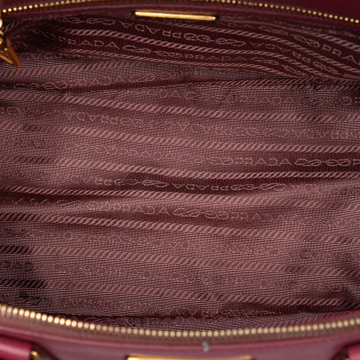 Prada Small Saffiano Lux Galleria Double Zip Satchel