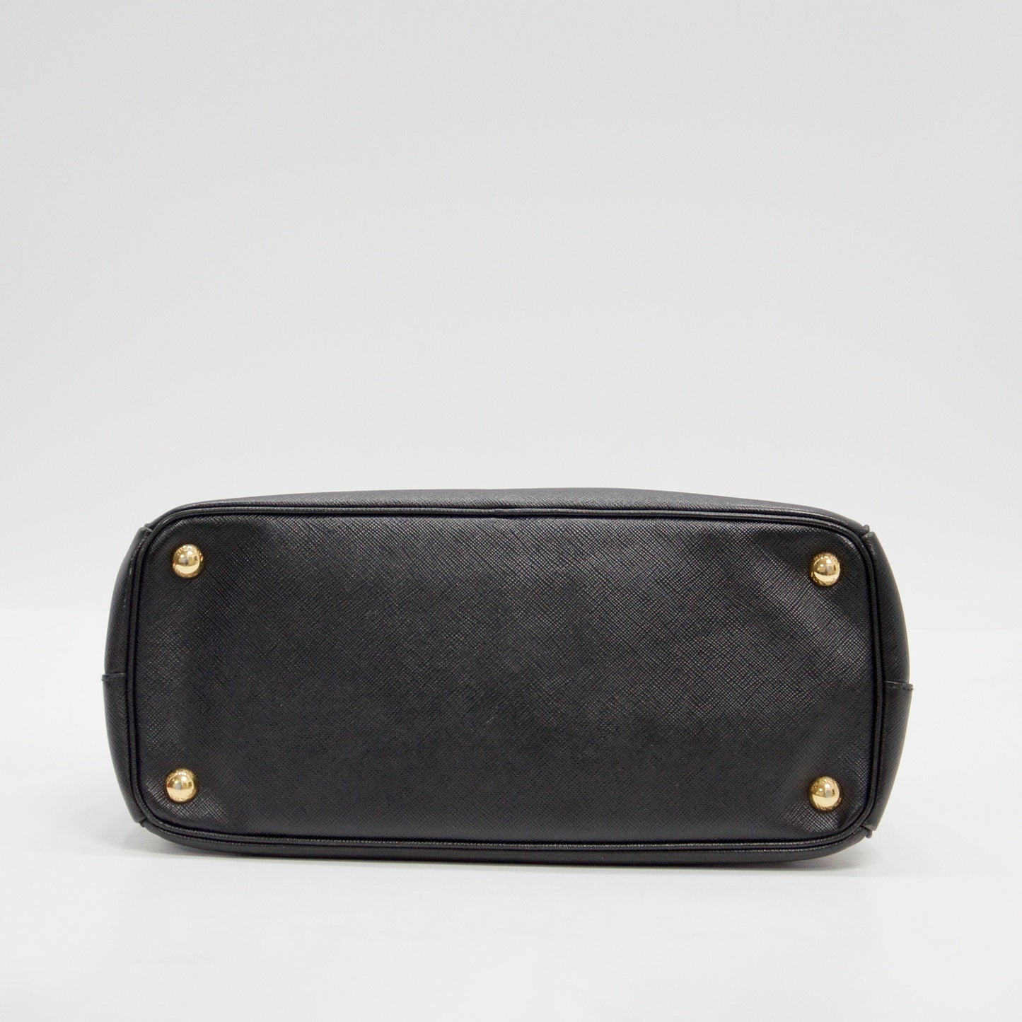 Prada Small Saffiano Lux Galleria Double Zip Tote