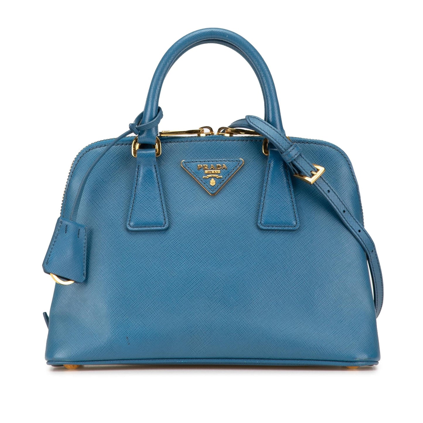 Prada Small Saffiano Lux Promenade Satchel