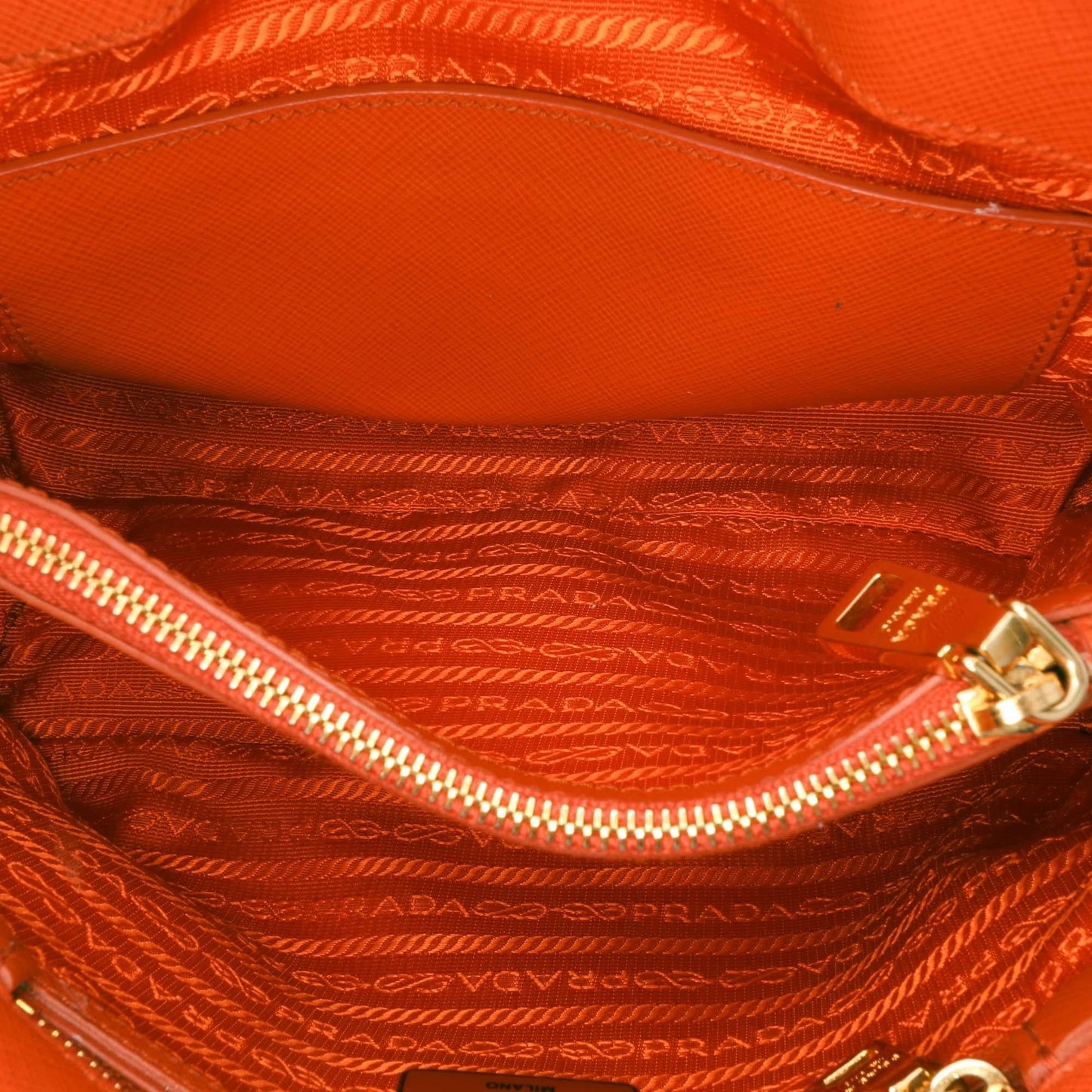 Prada Small Saffiano Lux Promenade Satchel