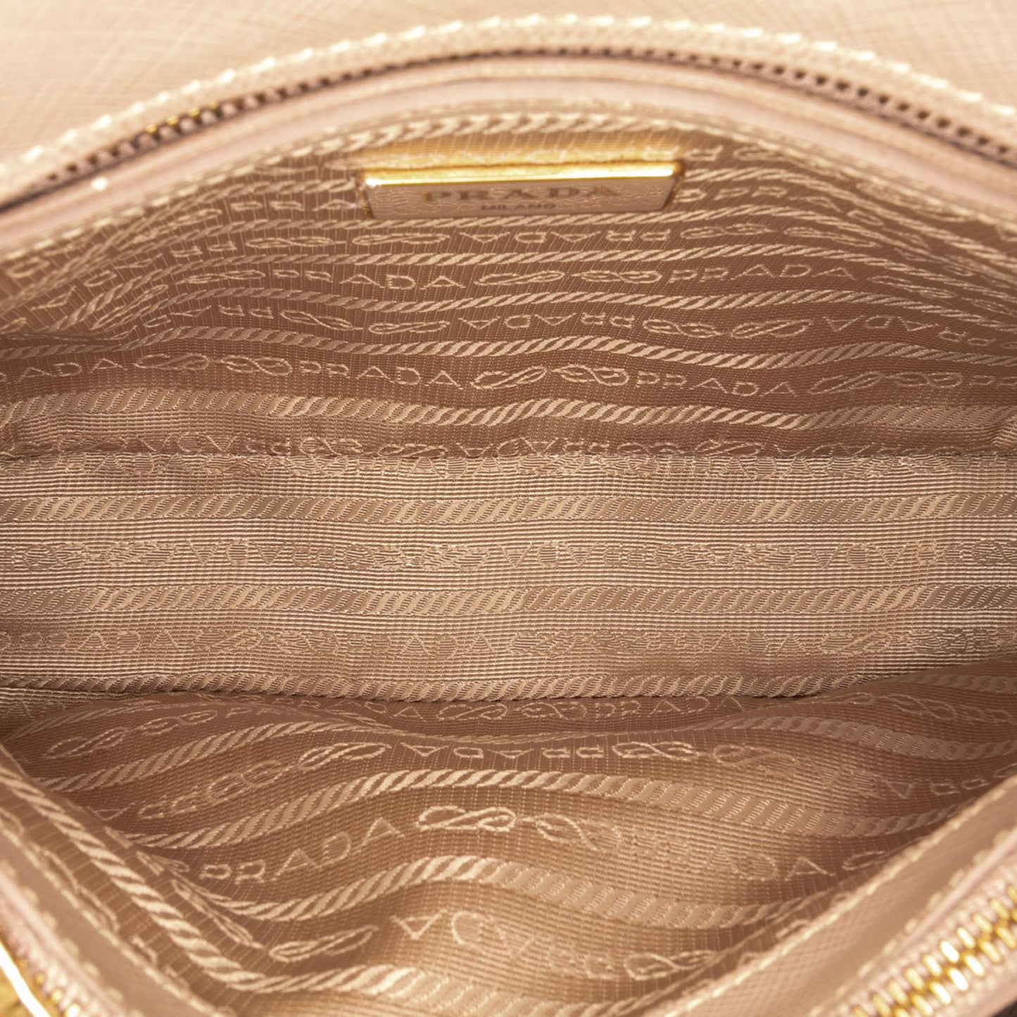 Prada Small Saffiano Lux Promenade Satchel
