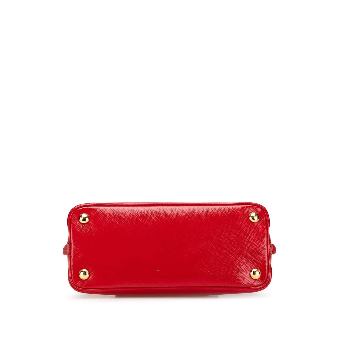 Prada Small Saffiano Vernice Promenade Satchel