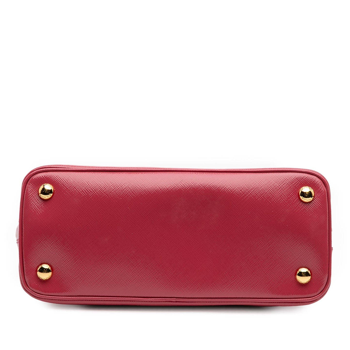 Prada Small Saffiano Vernice Promenade Satchel