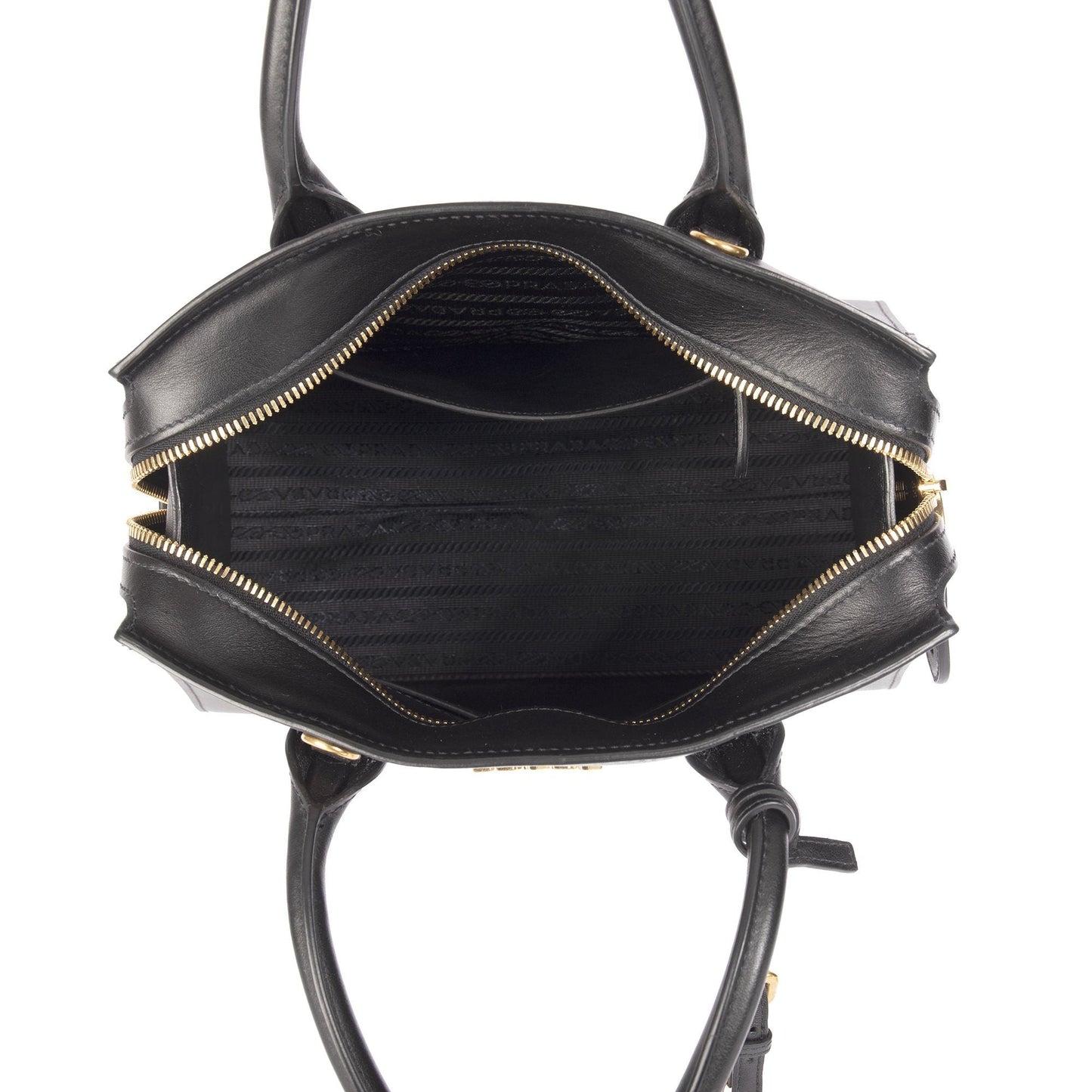 Prada Small Saffiano and City Calf Esplanade Bag