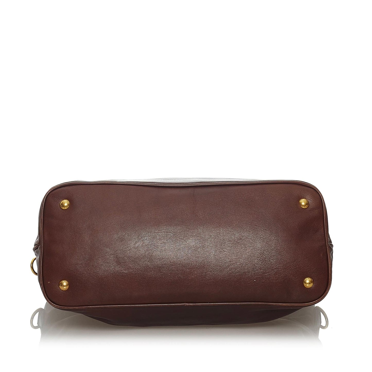 Prada Soft Calf Leather Satchel (SHG-29403)