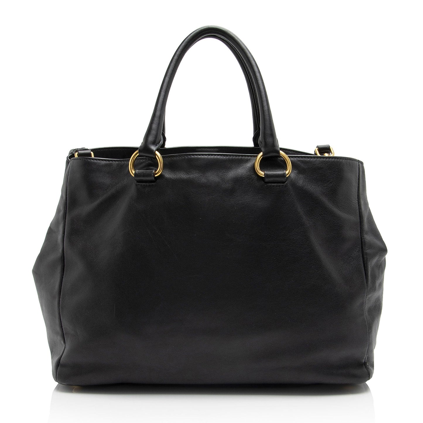 Prada Soft Calf Pocket Shopping Tote (SHF-neGuwb)
