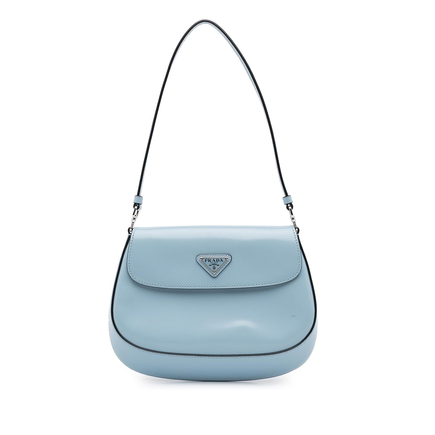 Prada Spazzolato Cleo Shoulder Bag (SHG-s81Jdy)