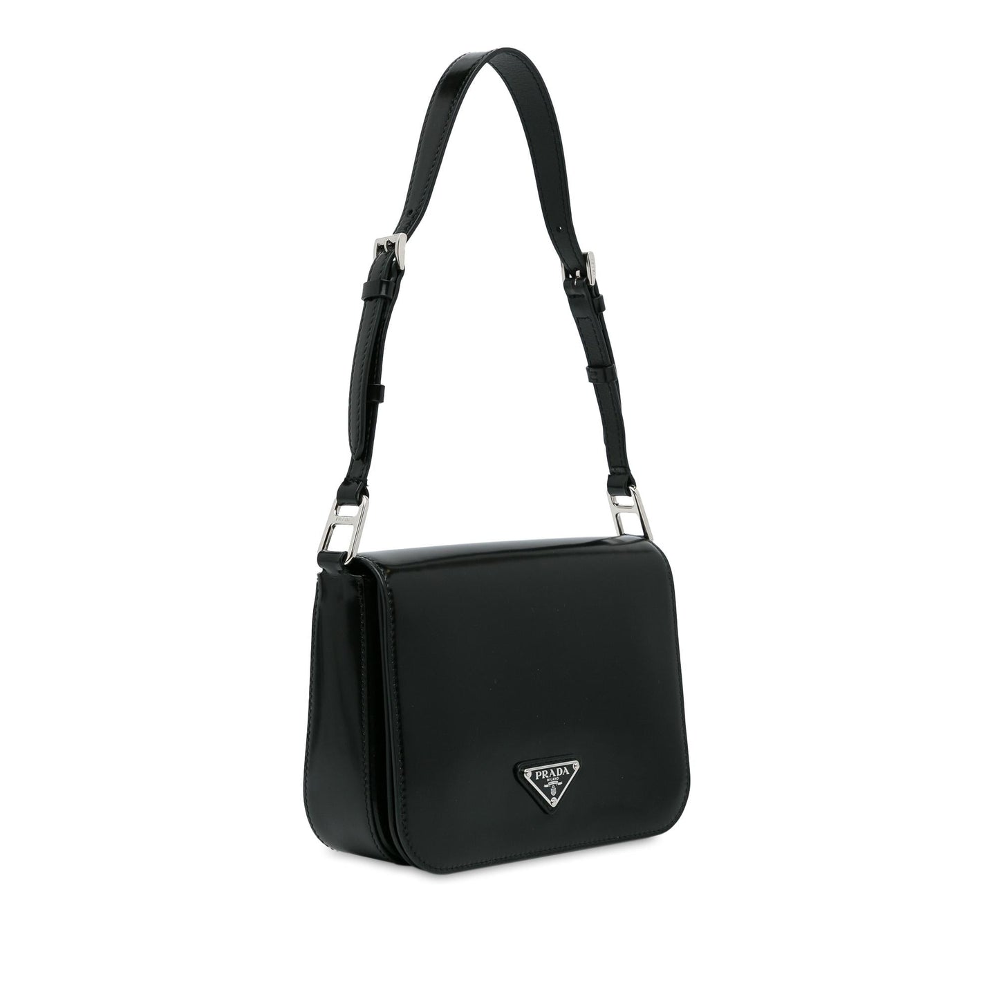 Prada Spazzolato Satchel (SHG-TCeO3d)