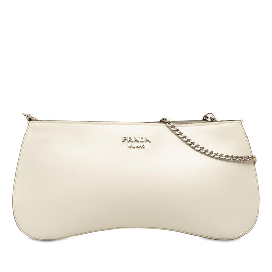 Prada Spazzolato Sidonie Chain Crossbody (SHG-HtOo2h)