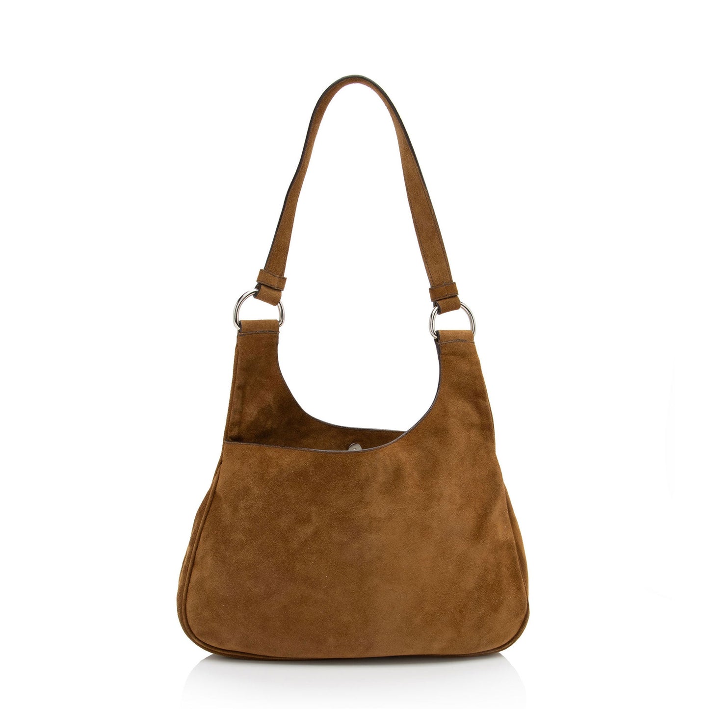 Prada Suede Camoscio Cross Hobo (SHF-KpIjhA)