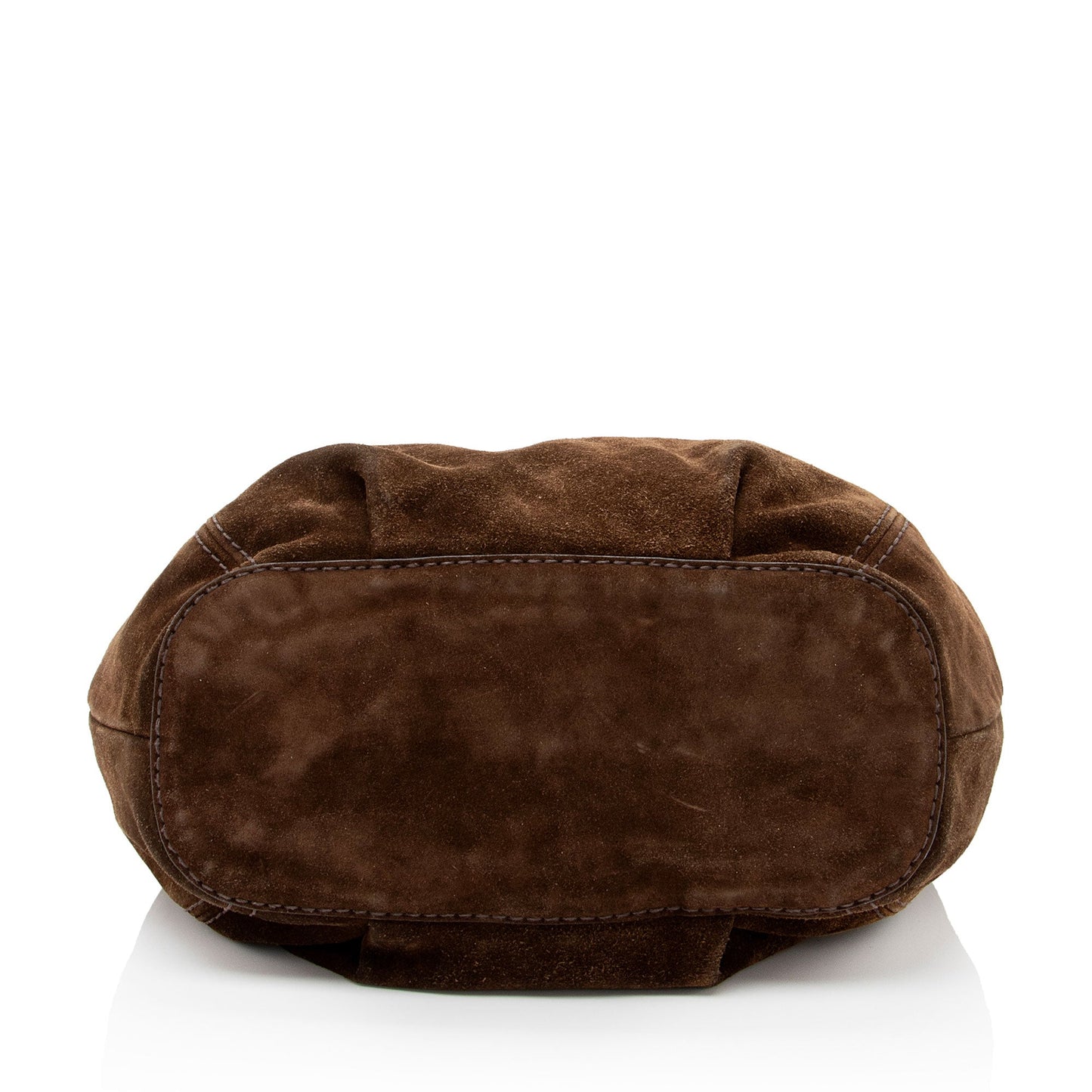 Prada Scamosciato Suede Hobo (SHF-hH2jDe)