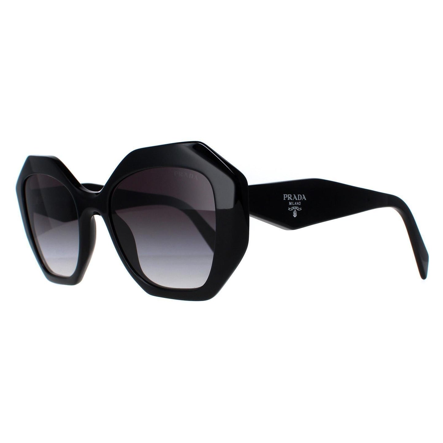 PRADA OVERSIZE OCTAGONAL FRAME SUNGLASSES