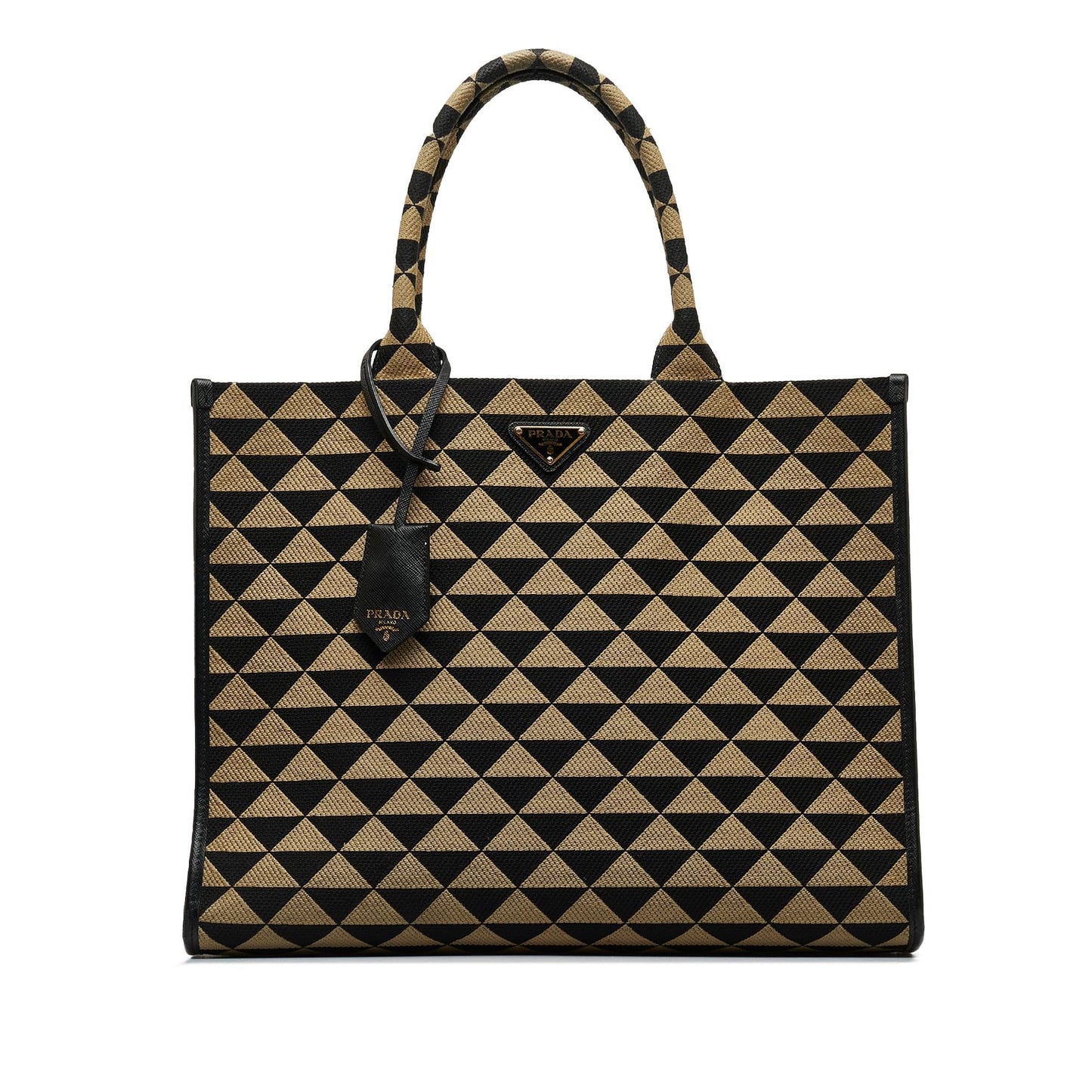 Prada Symbole Triangolo Tote (SHG-eoCrkY)