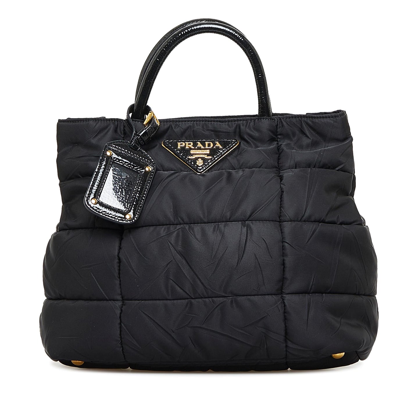 Prada Tessuto Bomber Satchel (SHG-BB7rUk)