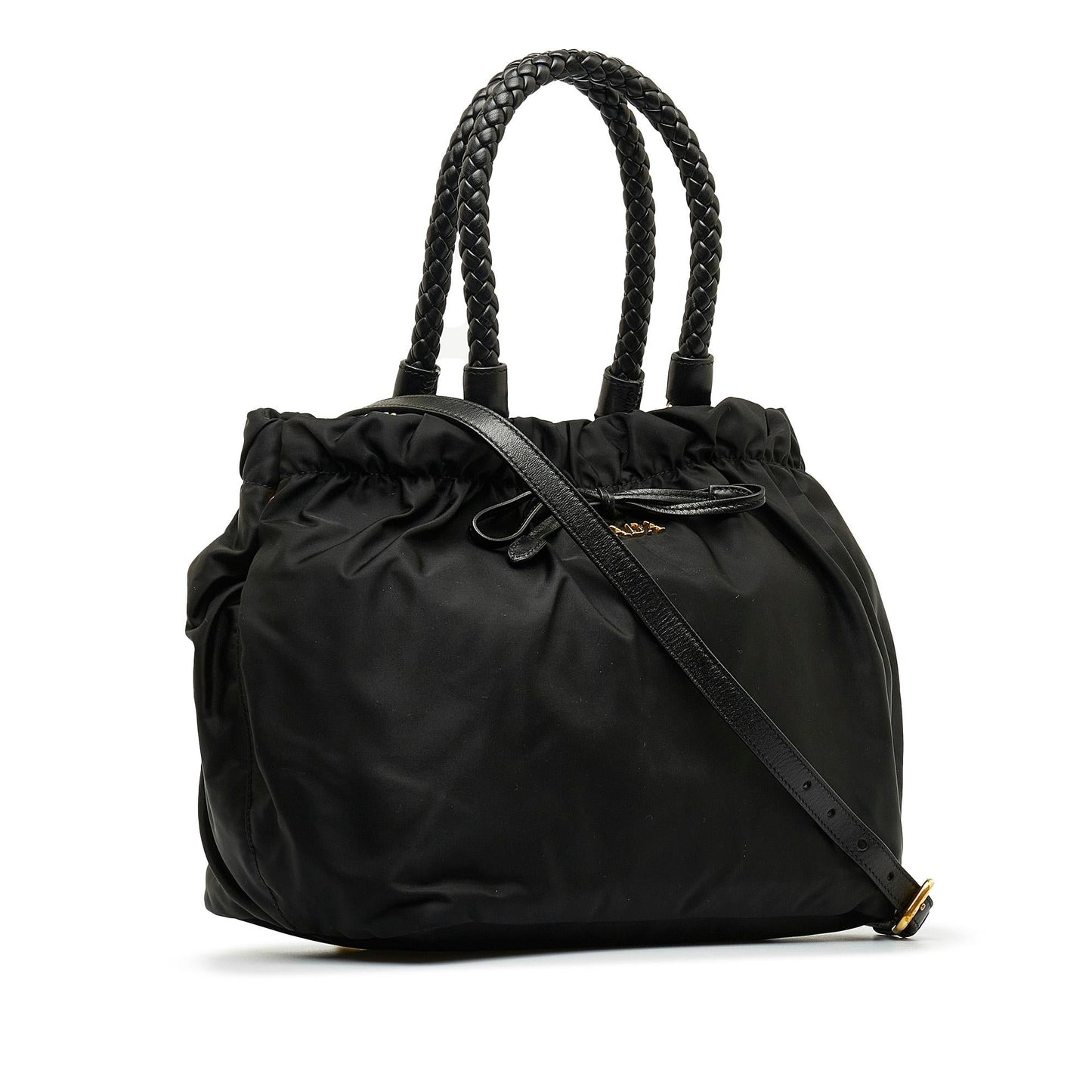 Prada Tessuto Bow Satchel (SHG-RQ7dQP)