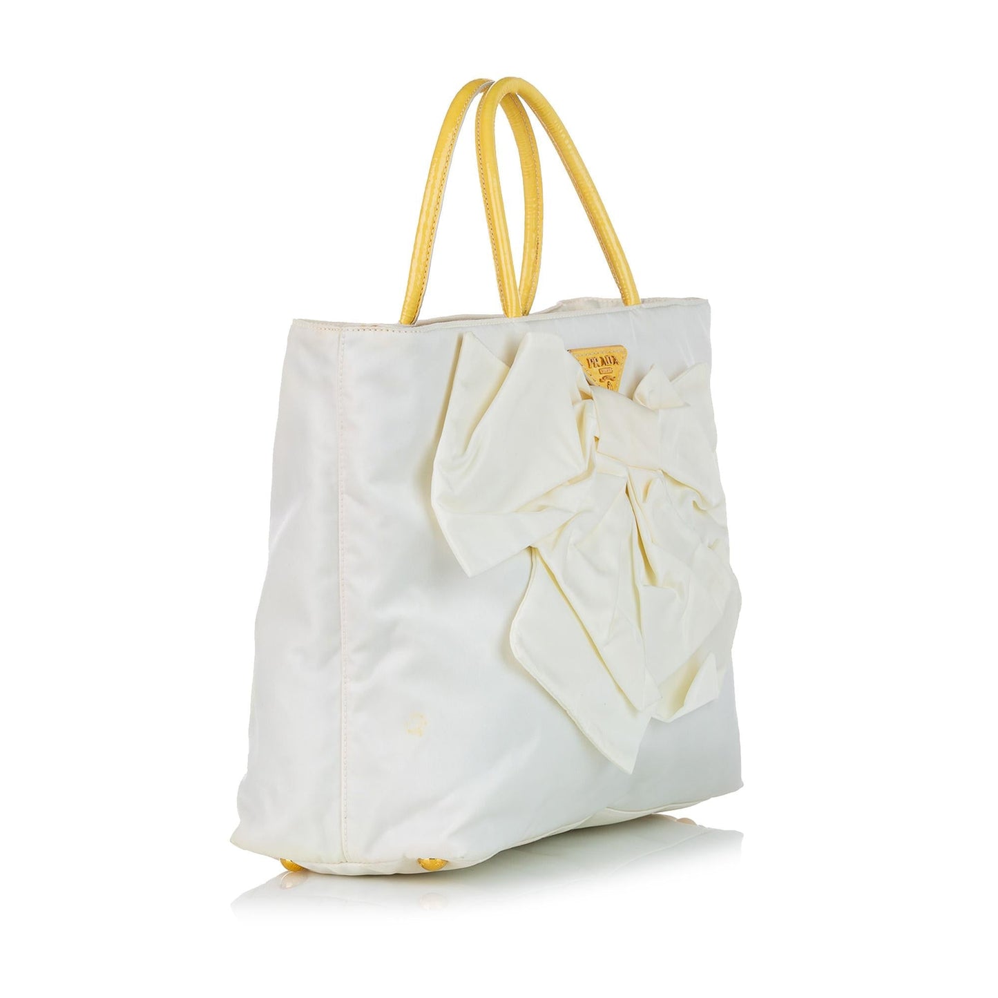 Prada Tessuto Bow Tote Bag (SHG-37583)