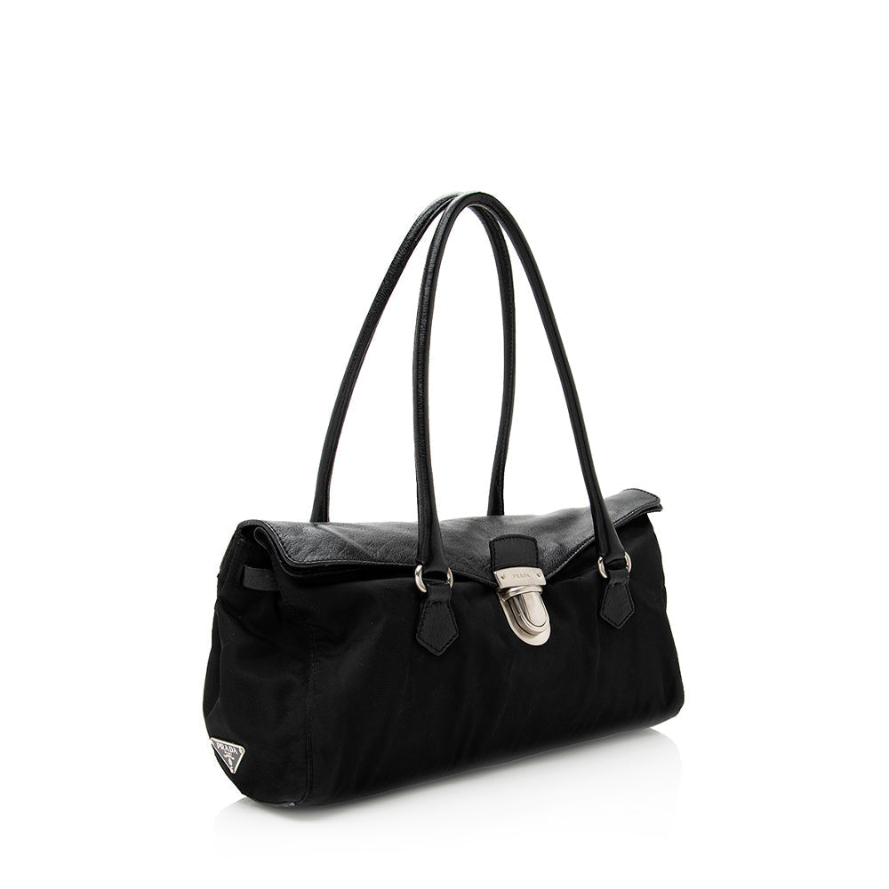 Prada Tessuto Buffalo Easy Satchel (SHF-19817)