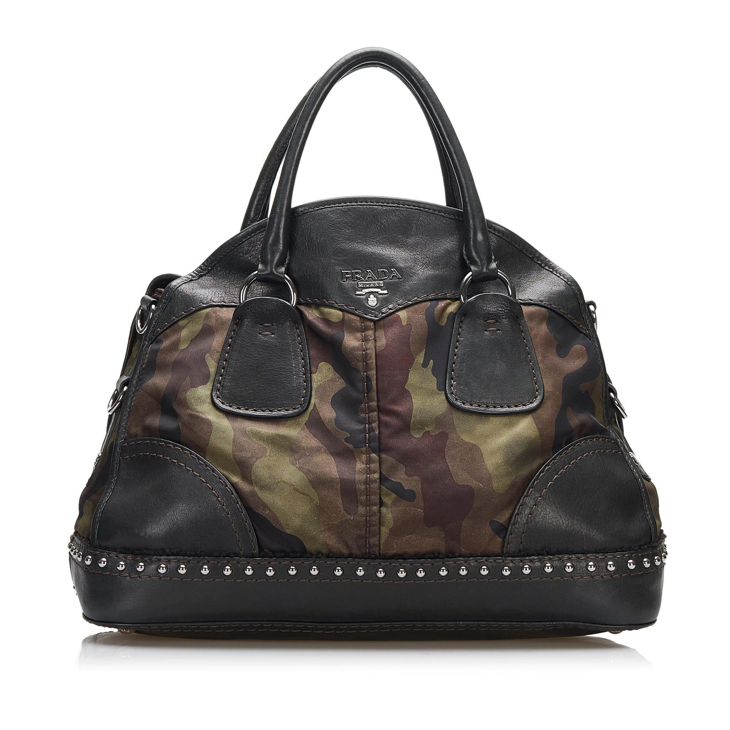 Prada Tessuto Camouflage Satchel (SHG-o5gD2P)