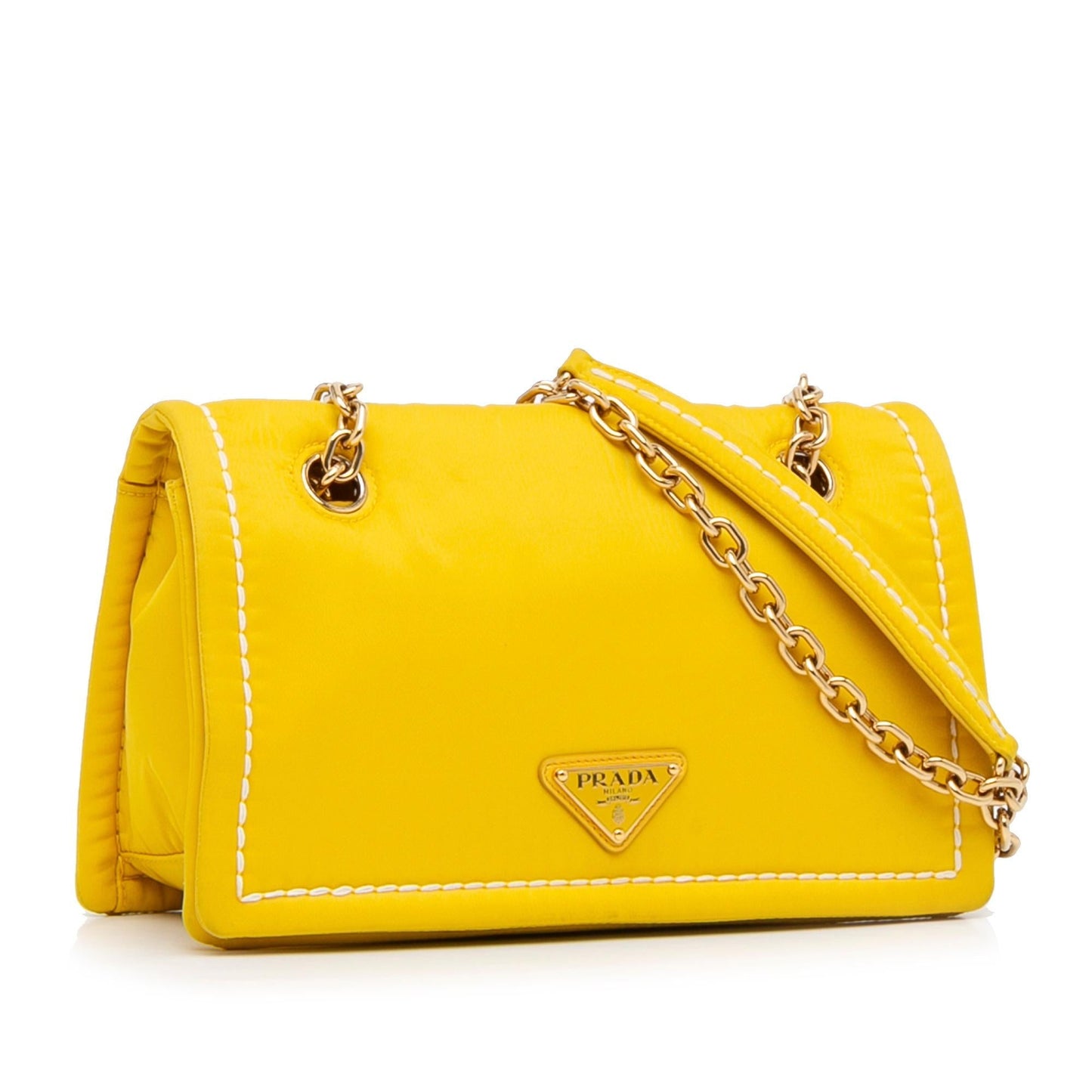 Prada Tessuto Chain Flap Bag (SHG-ef02i3)