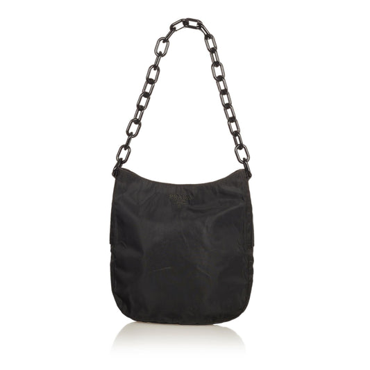 Prada Tessuto Chain Shoulder Bag Style 9 - Ewore Bags