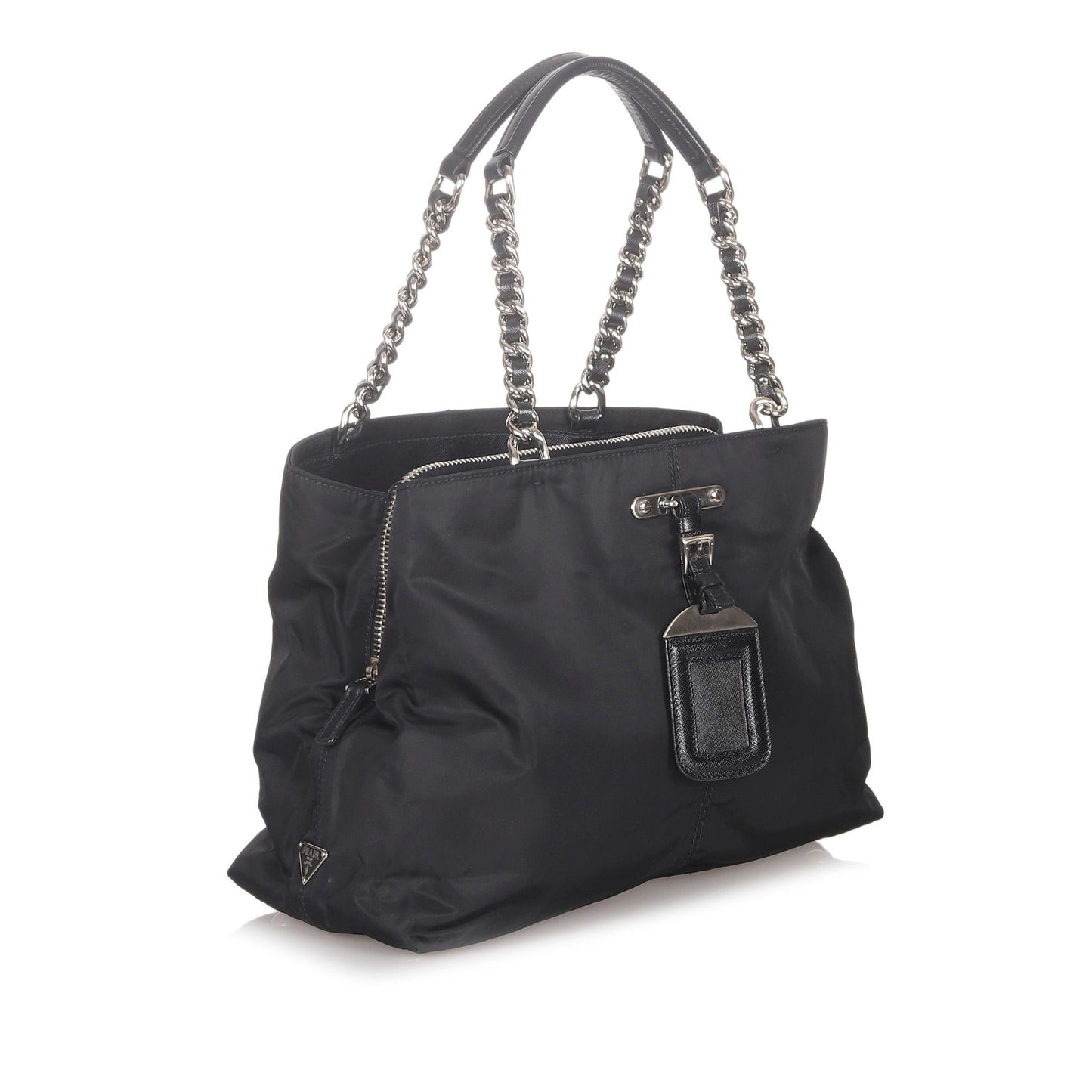Prada Tessuto Chain Shoulder Bag (SHG-31648)