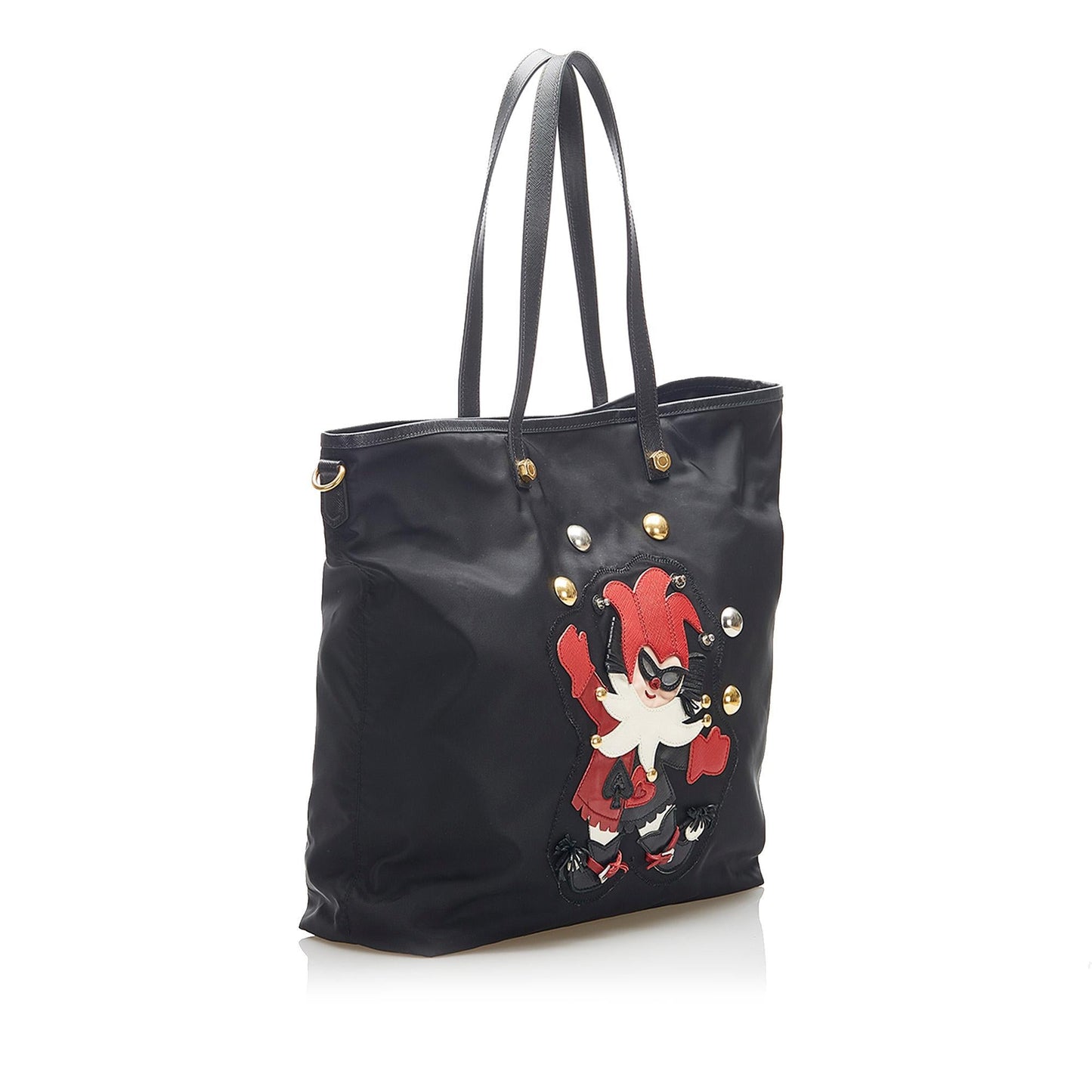 Prada Tessuto Clown Tote Bag (SHG-32379)