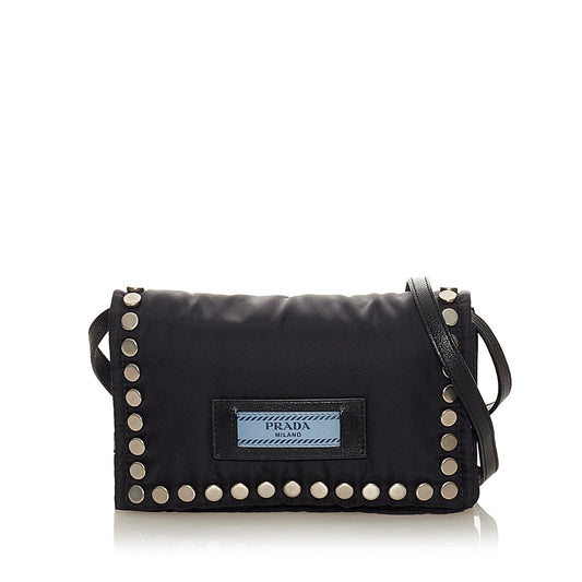 Prada Tessuto Etiquette Crossbody Bag Style 3 - Ewore Bags