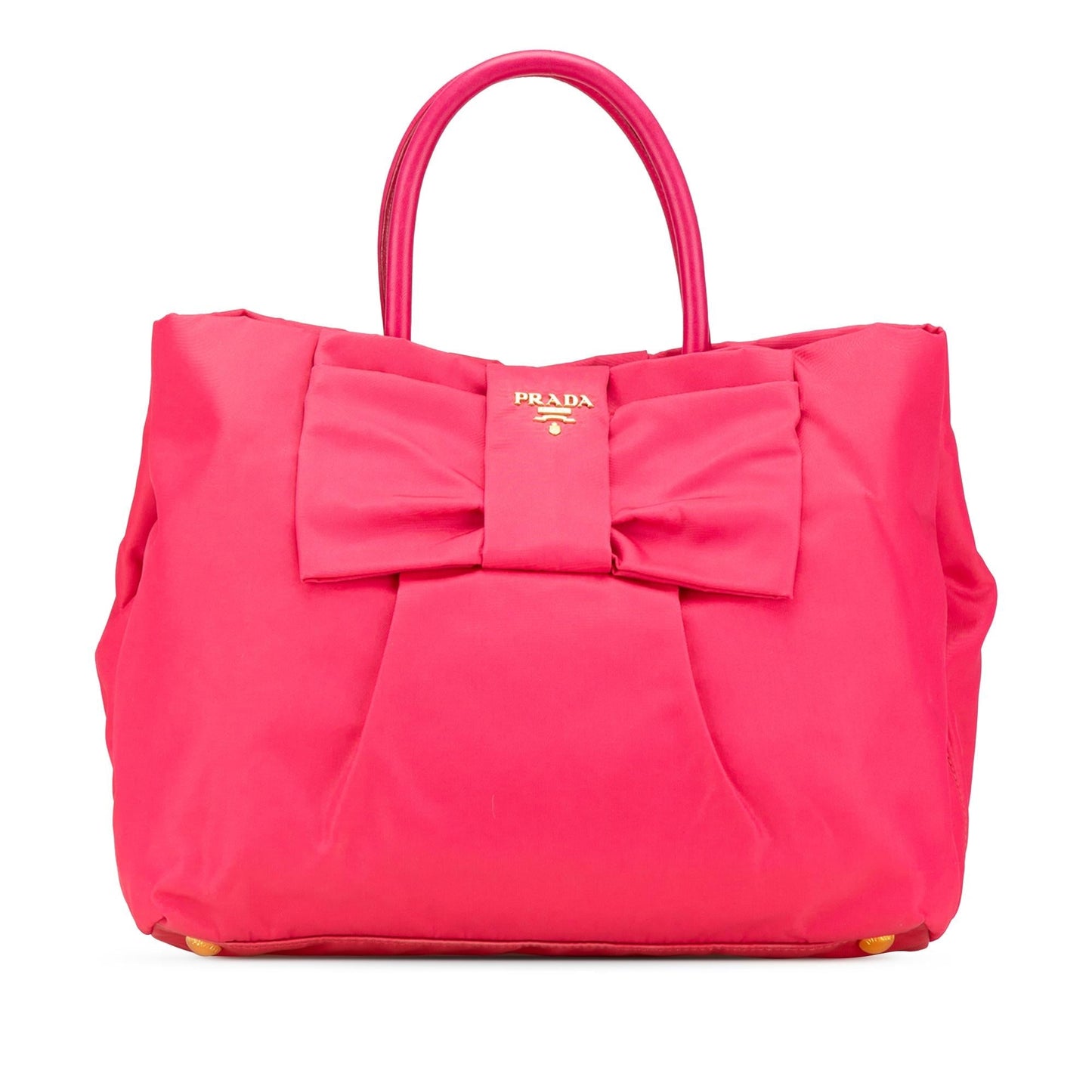 Prada Tessuto Fiocco Bow Tote