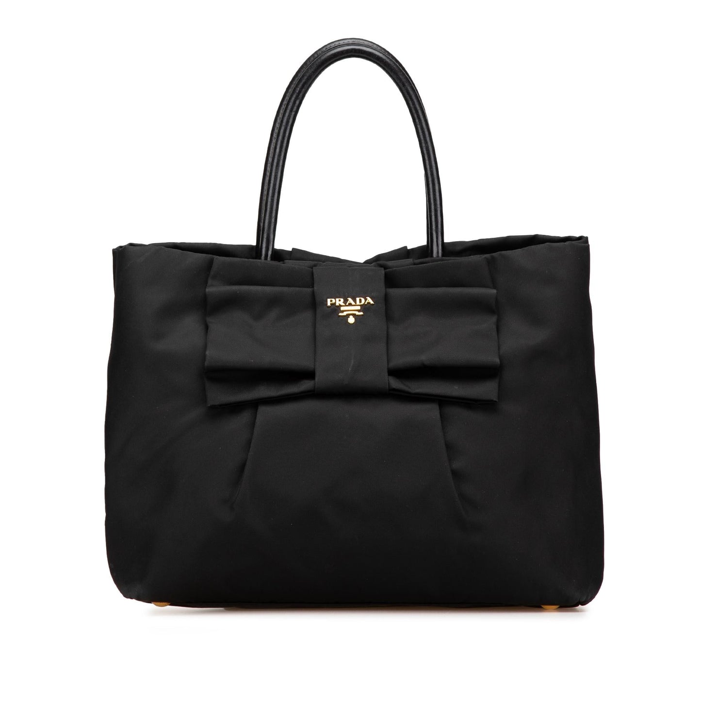 Prada Tessuto Fiocco Bow Tote