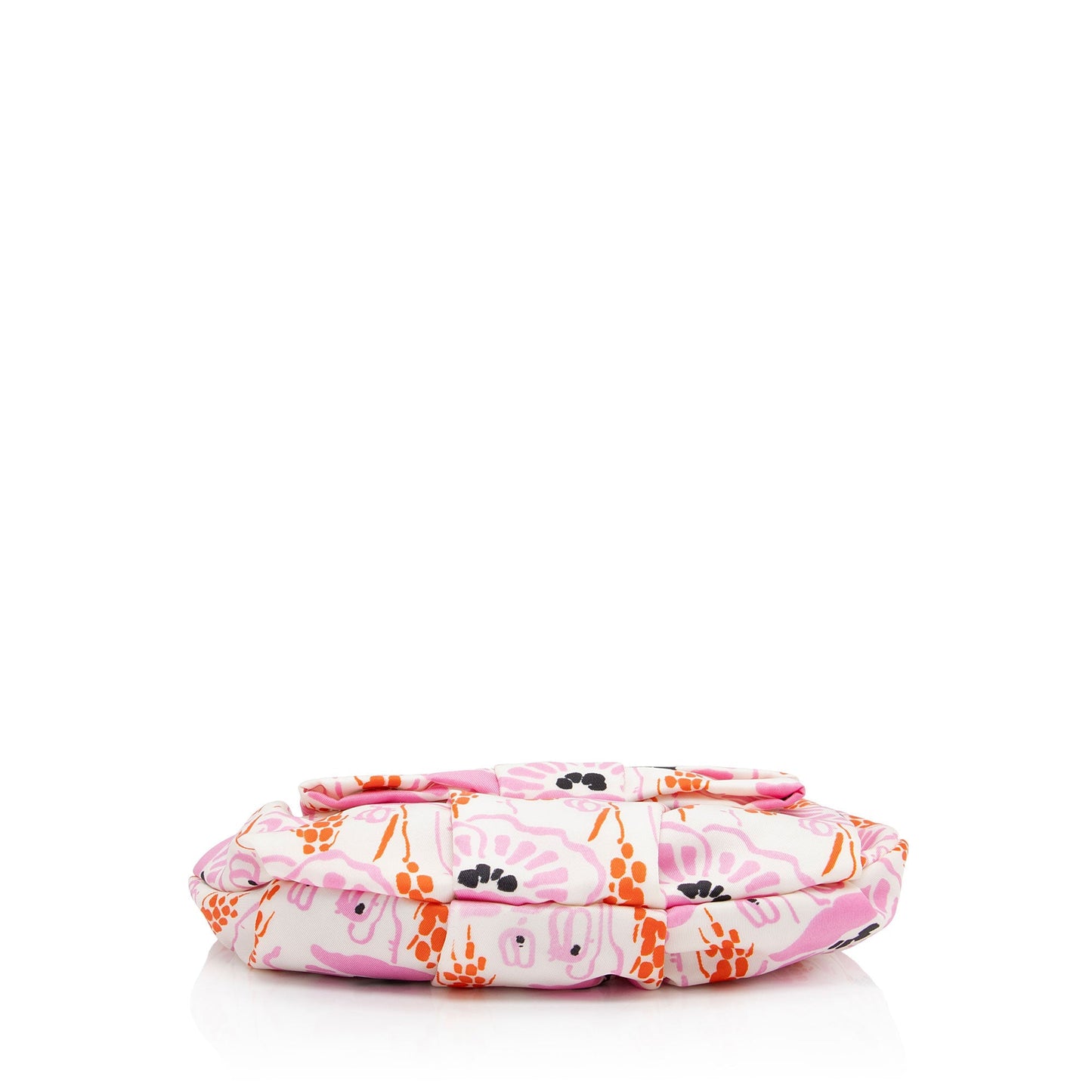 Prada Tessuto Floral Bow Wristlet (SHF-JvmMUv)