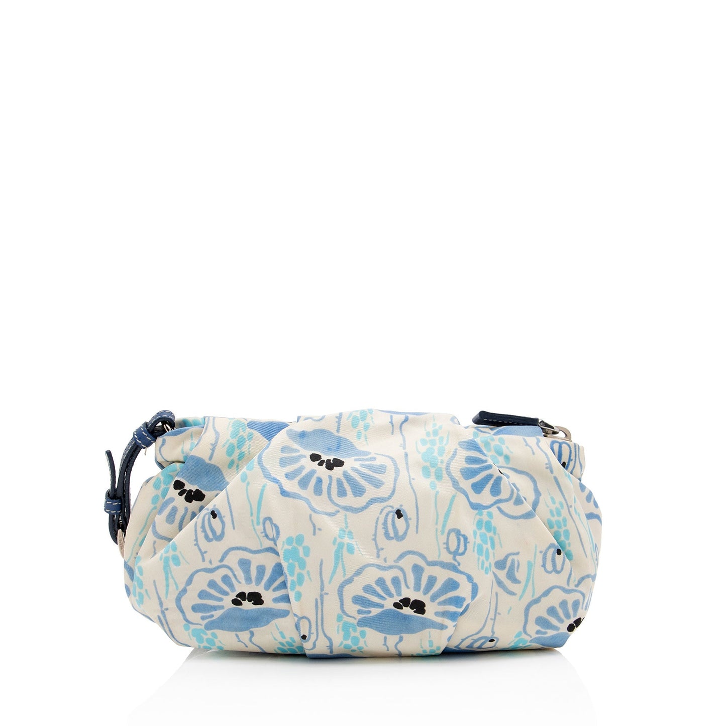 Prada Tessuto Floral Bow Wristlet (SHF-aJyhXo)