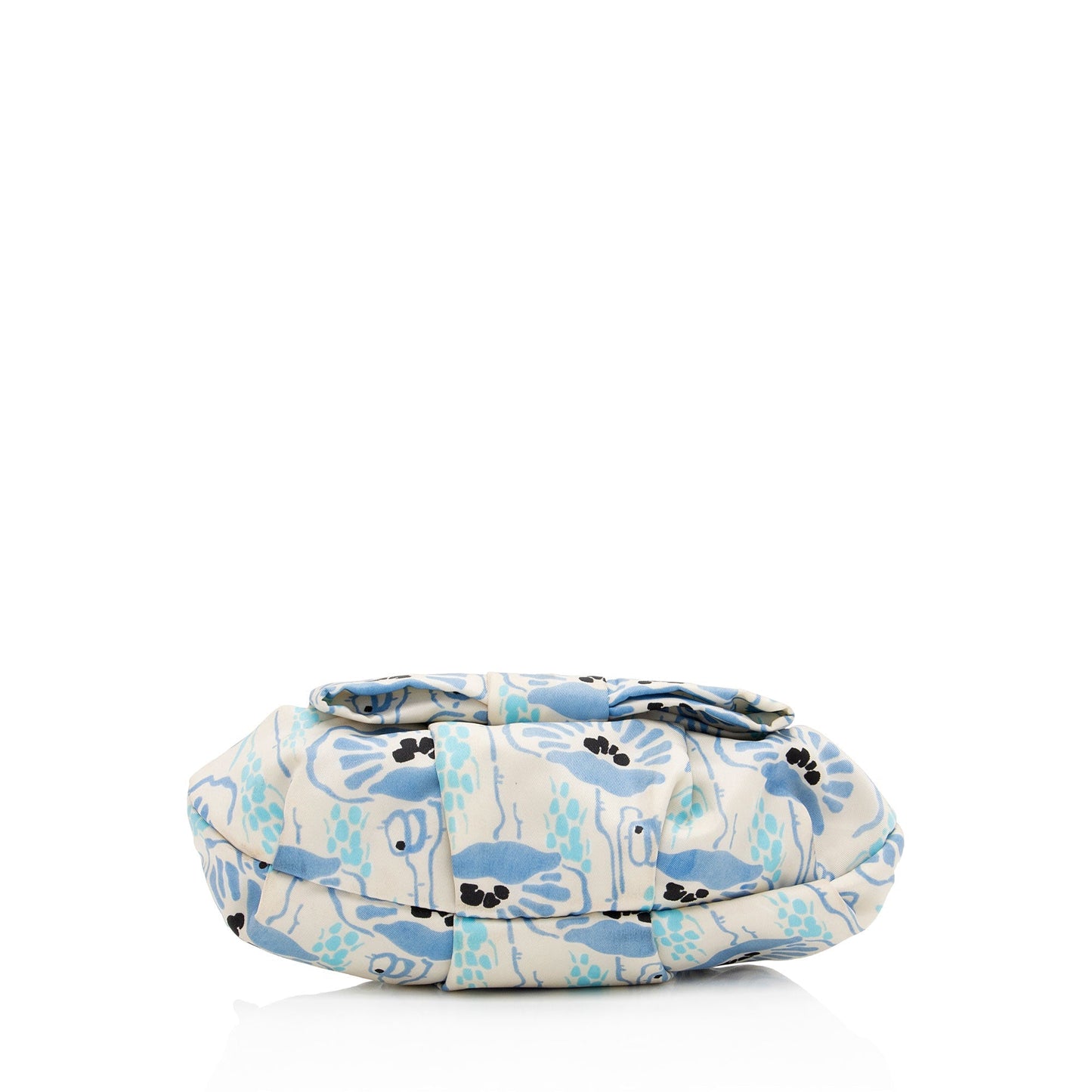 Prada Tessuto Floral Bow Wristlet (SHF-aJyhXo)