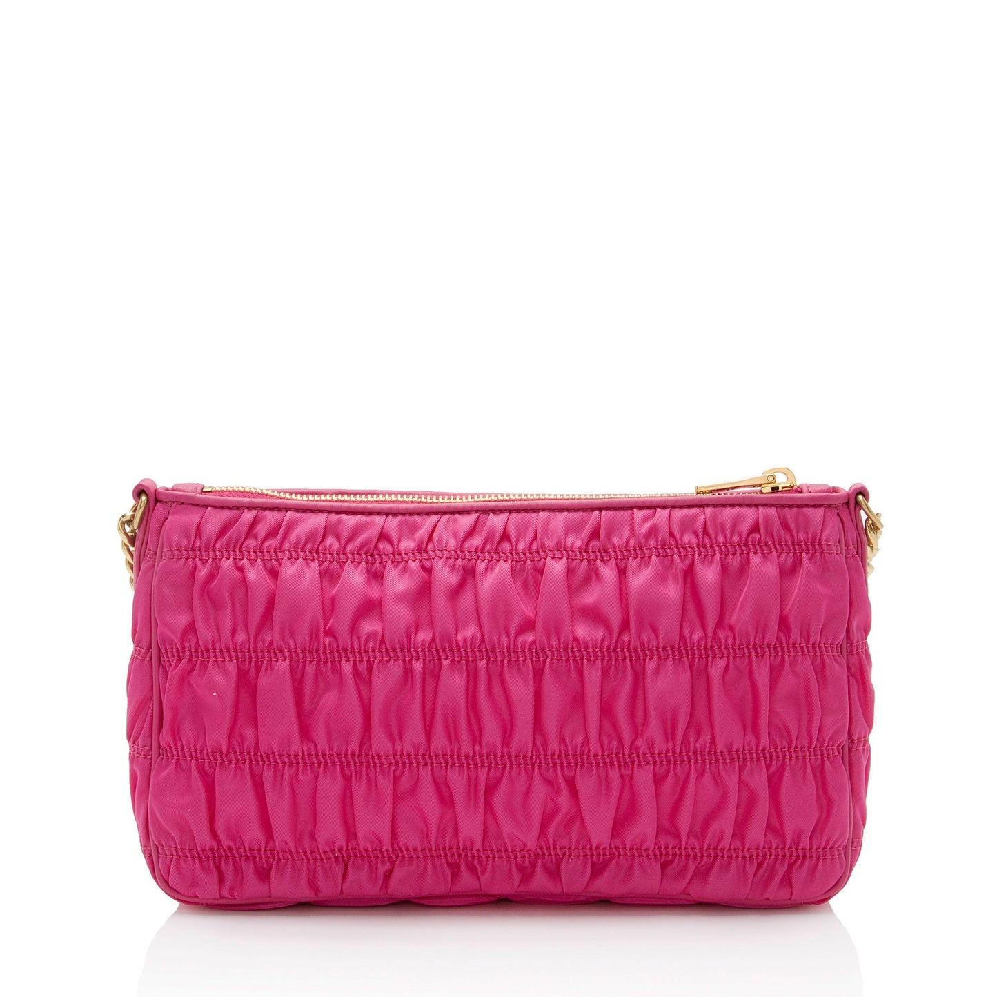 Prada Tessuto Gaufre Chain Crossbody (SHF-pZKYn2)