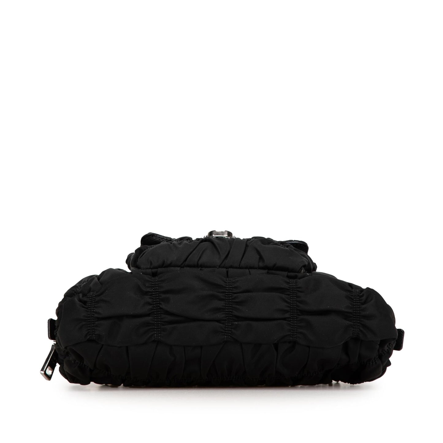 Prada Tessuto Gaufre Chain Satchel
