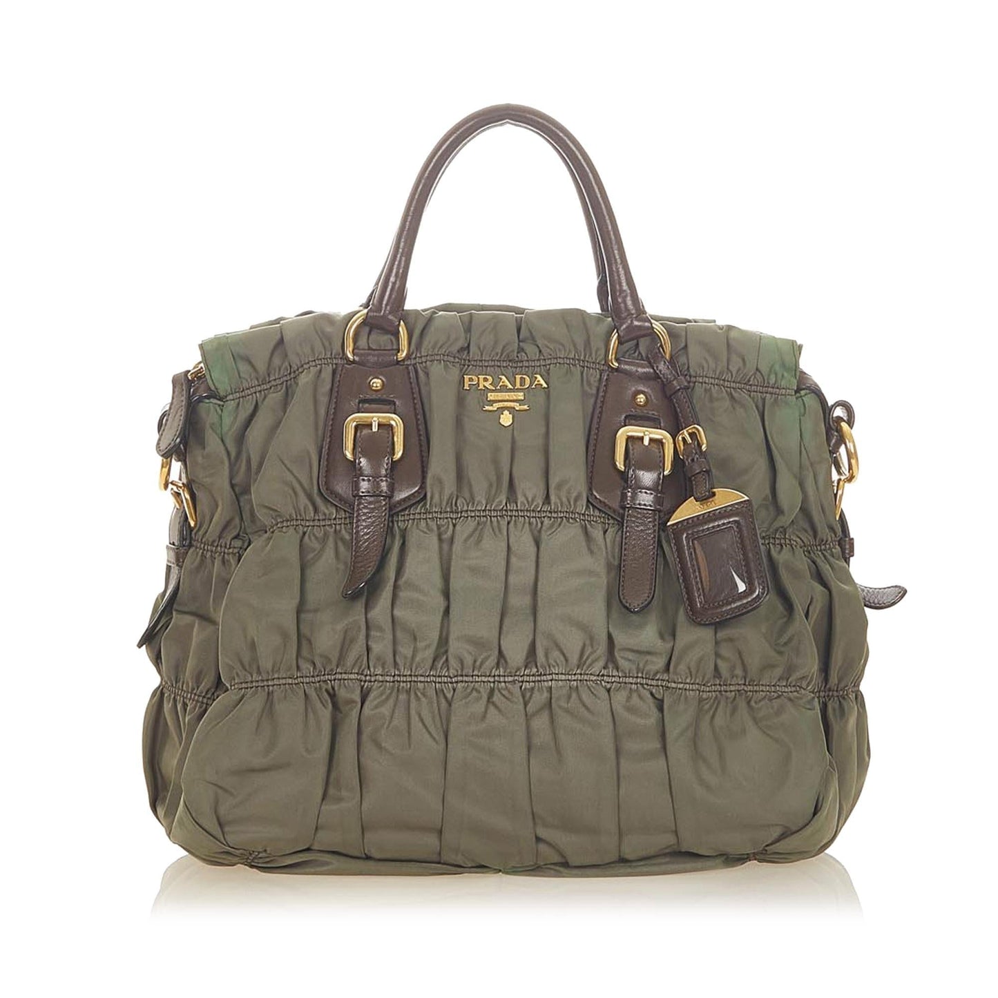 Prada Tessuto Gaufre Satchel (SHG-32170)