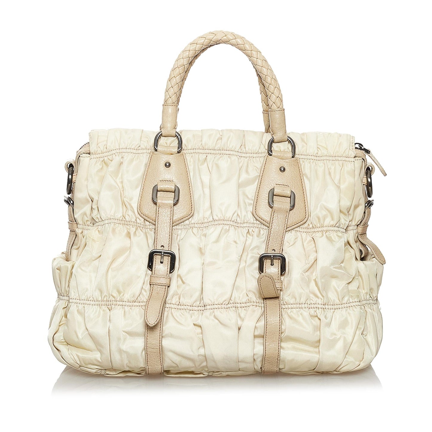 Prada Tessuto Gaufre Satchel (SHG-33842)