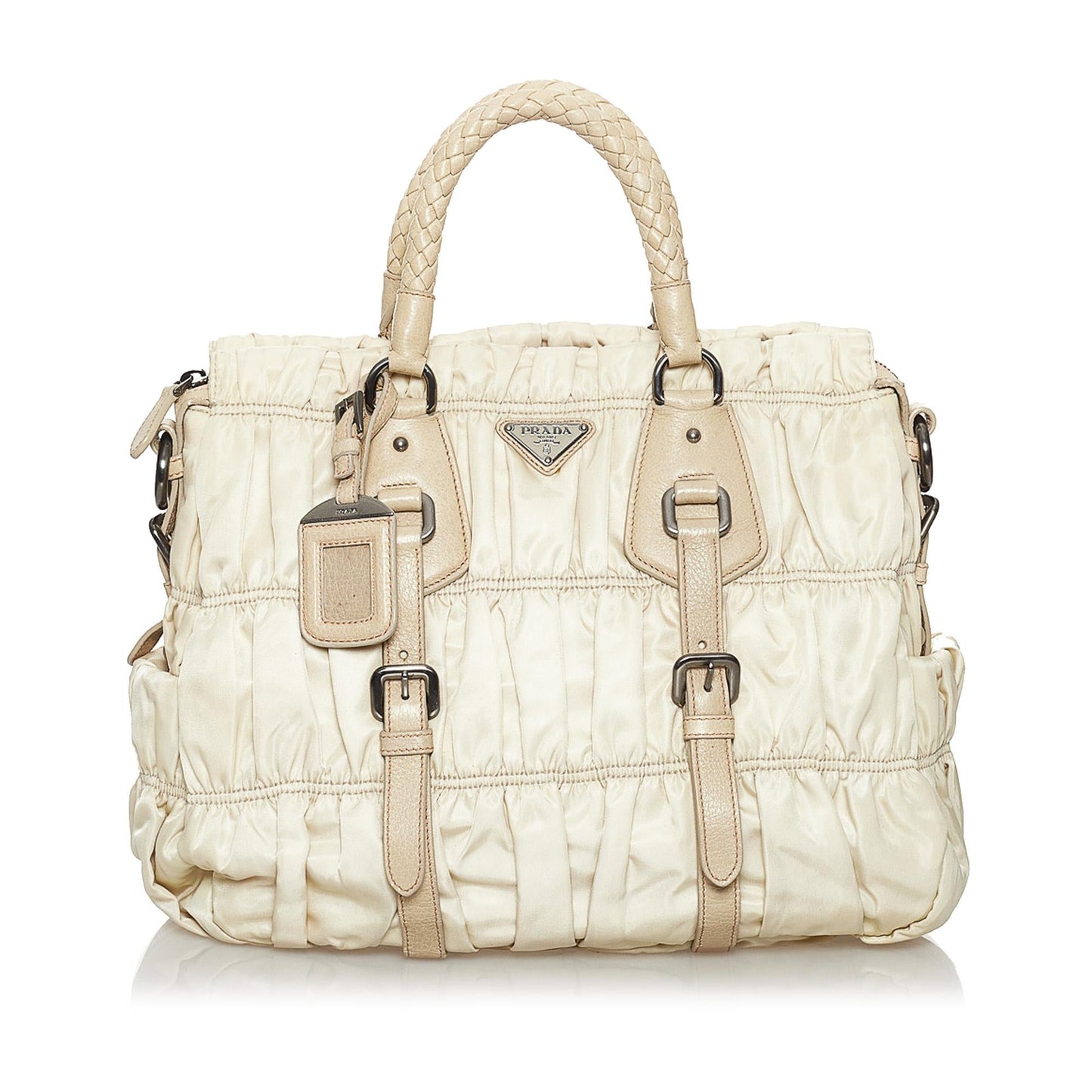 Prada Tessuto Gaufre Satchel (SHG-33842)