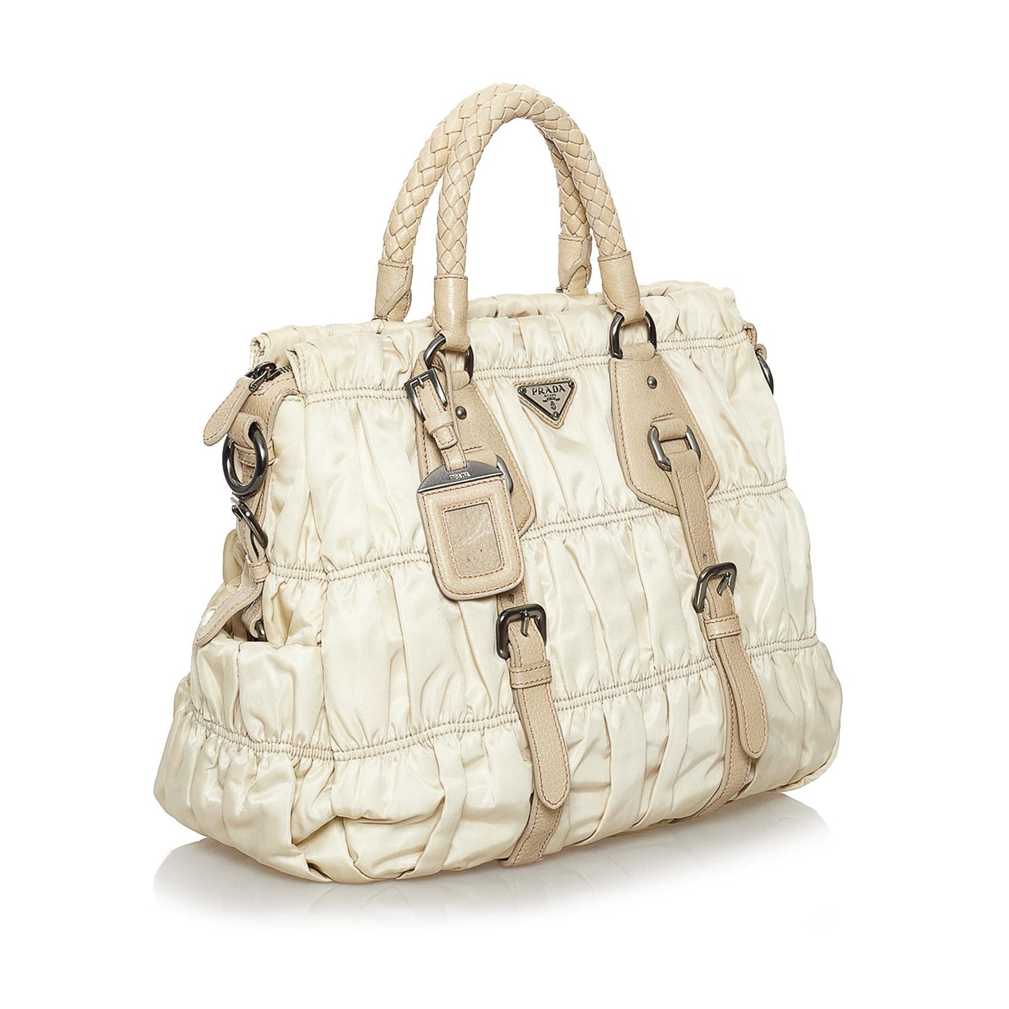Prada Tessuto Gaufre Satchel (SHG-33842)