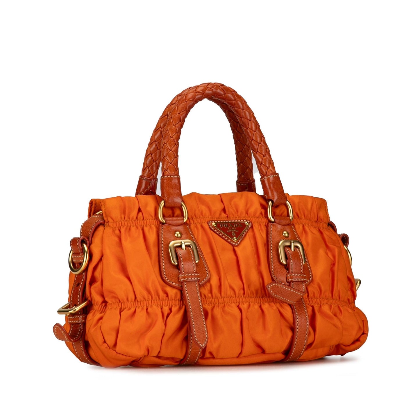 Prada Tessuto Gaufre Satchel (SHG-8mV2Fb)