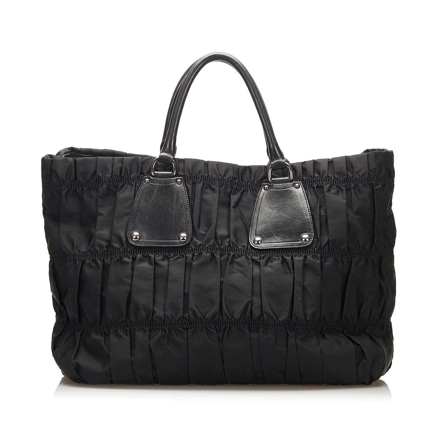 Prada Tessuto Gaufre Tote Bag (SHG-35118)